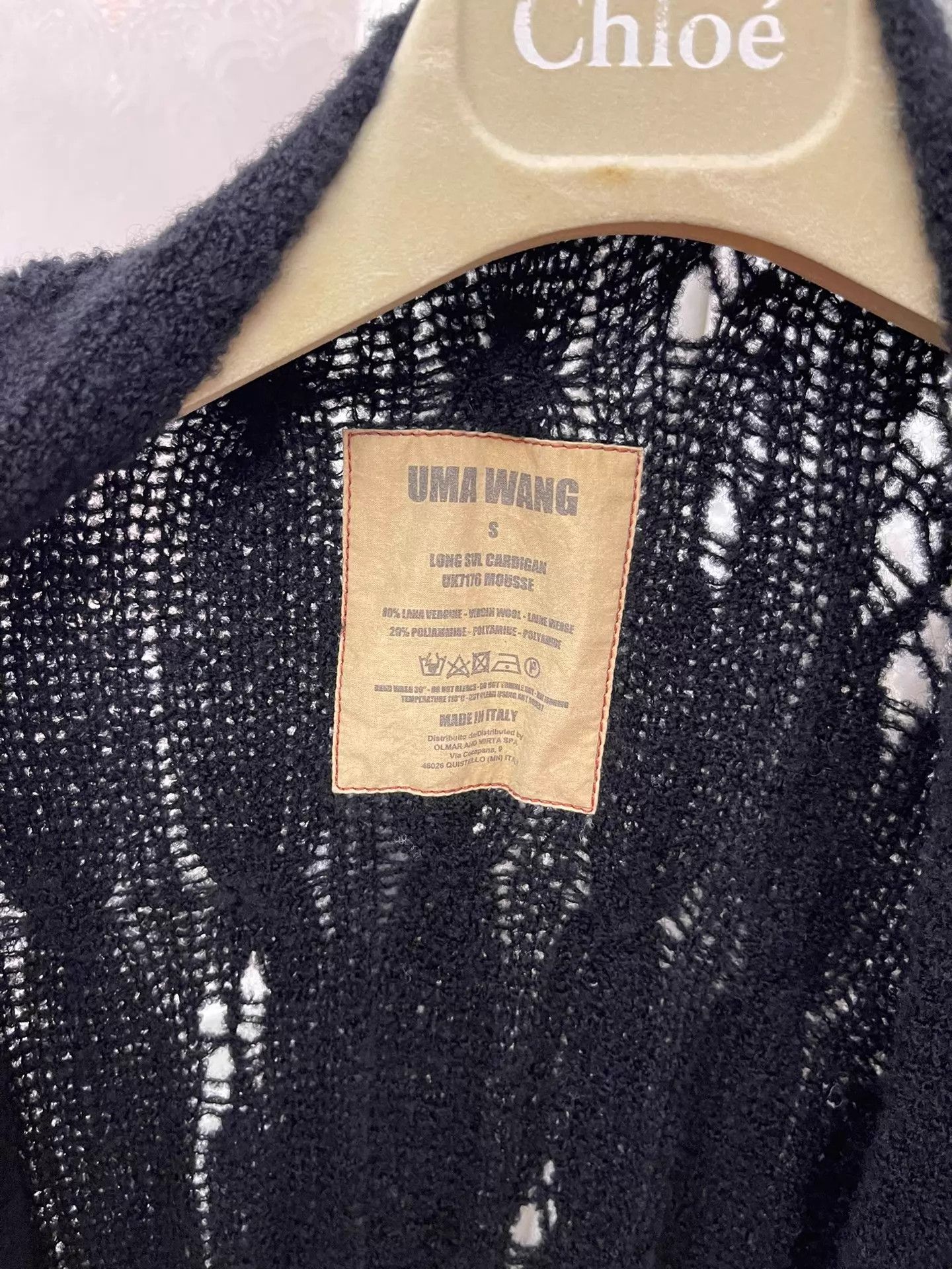Uma Wang Uma Wang long knit sweater jacket Women's S Authentic Size S / US 4 / IT 40 - 3 Thumbnail