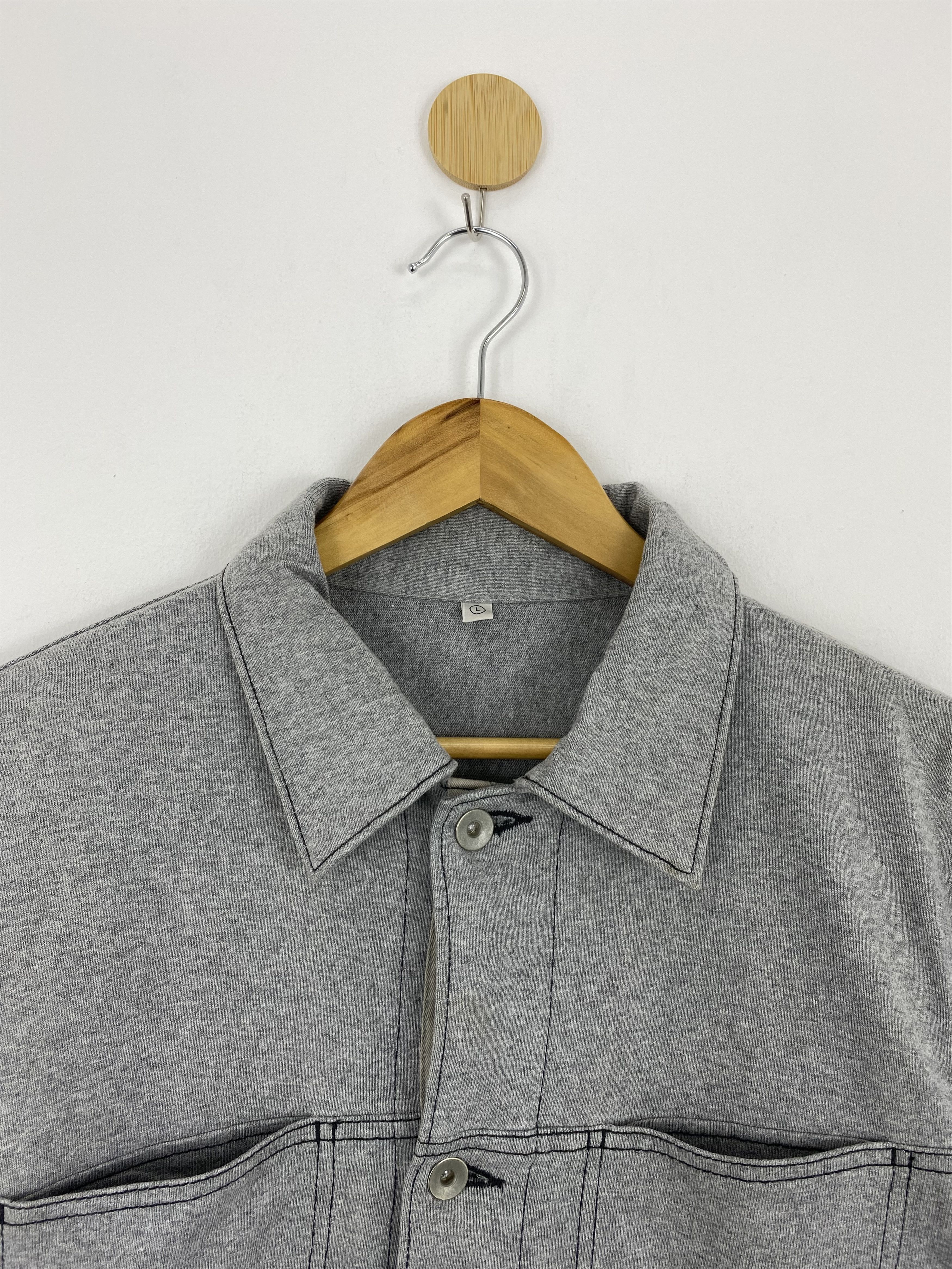 Japanese Brand × Uniqlo × Vintage Vintage Uniqlo Multi Pocket Button Up Jacket Size US L / EU 52-54 / 3 - 3 Thumbnail