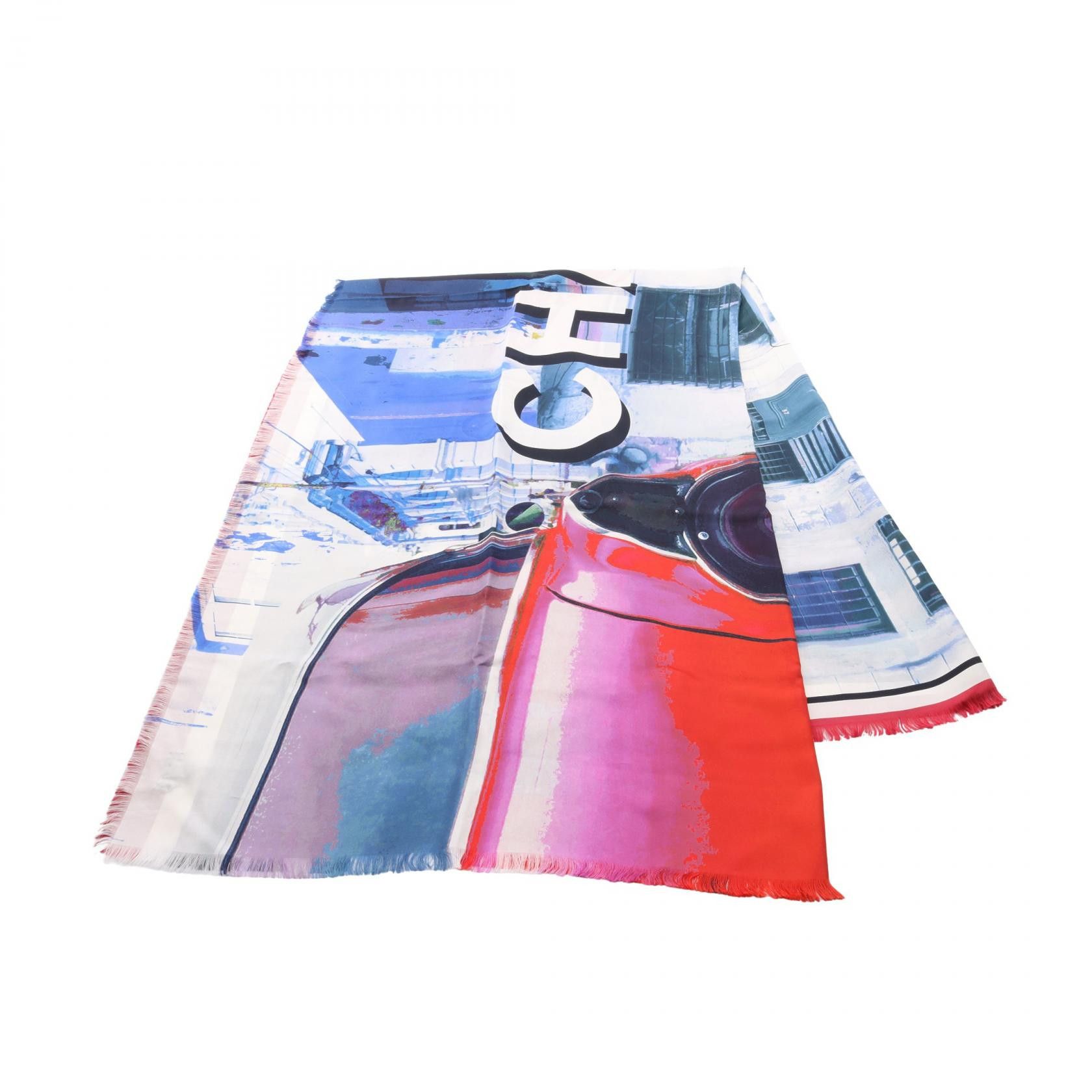 Chanel Chanel CHANEL Silk Stole Textile Scarf DUTY FREE for USA Size ONE SIZE - 1 Thumbnail