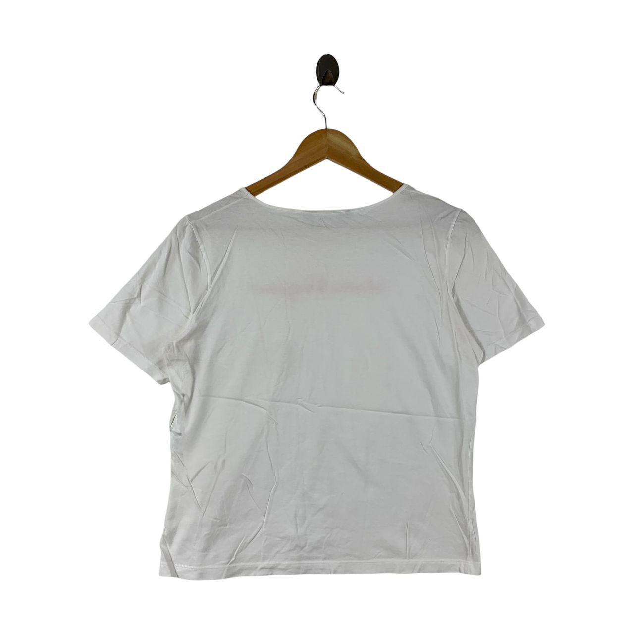 Designer × Salvatore Ferragamo × Vintage Vintage SALVATORE FERRAGAMO women tee Size L / US 10 / IT 46 - 4 Thumbnail