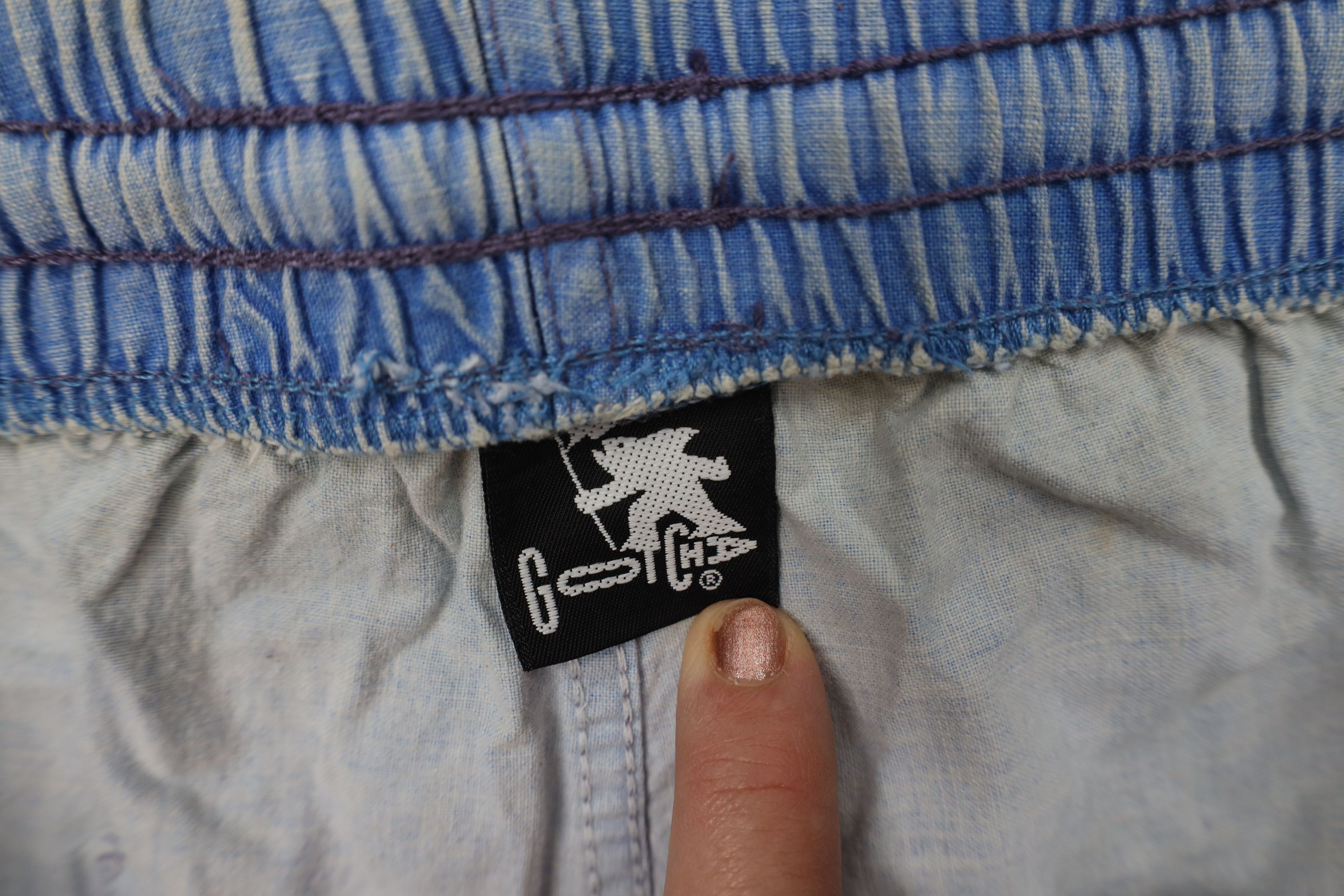 Gotcha Vintage 80s 90s Gotcha Surfing Above Knee Shorts Cotton USA Size US 32 / EU 48 - 10 Thumbnail