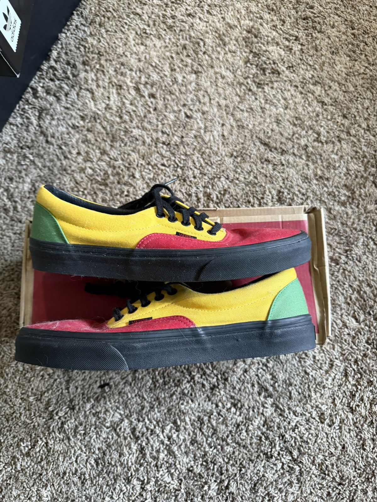 Vans Vans Era Authentic “Rasta” sneakers Size US 9.5 / EU 42-43 - 1 Thumbnail