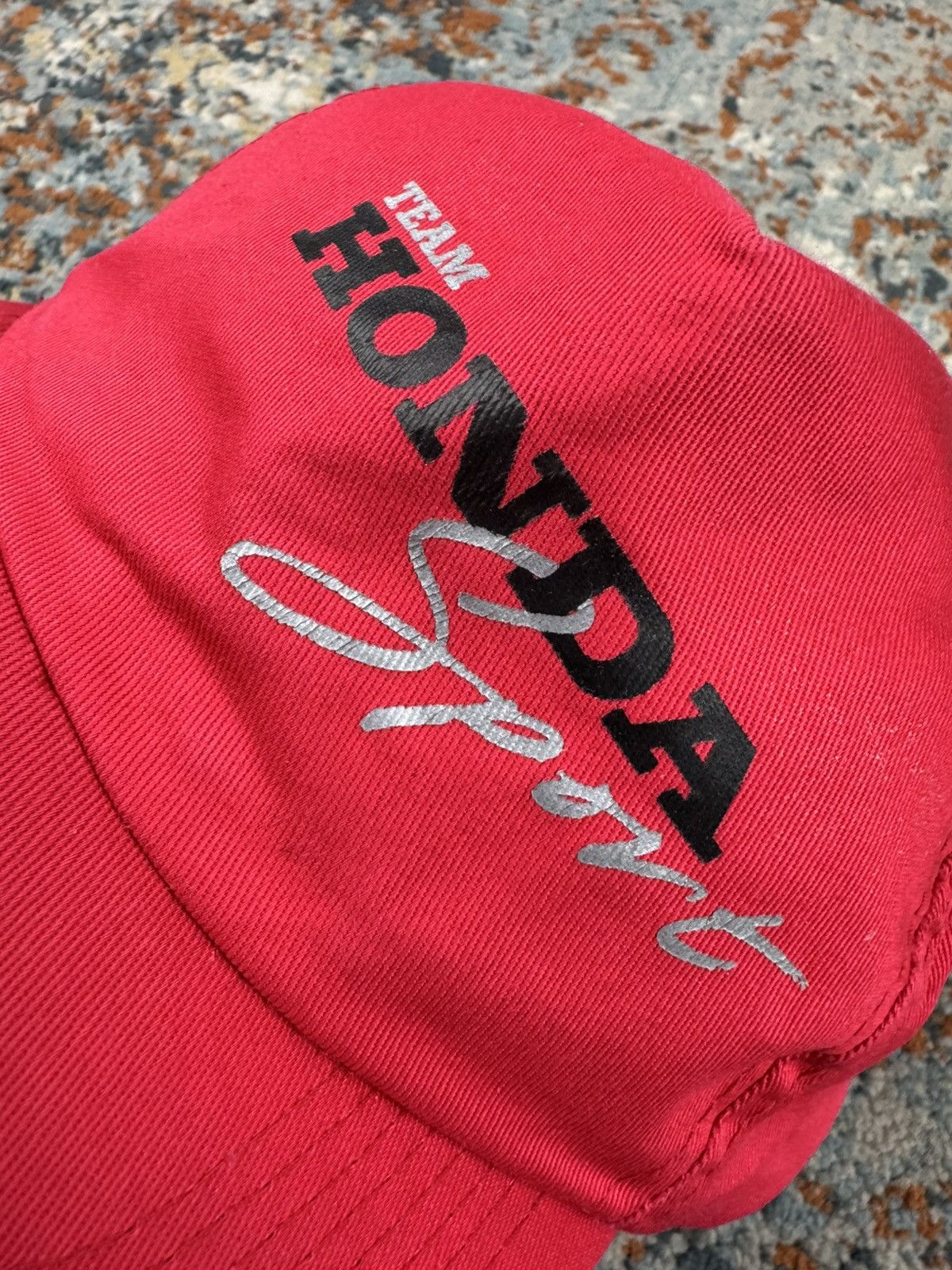Honda × Vintage Vintage 80s Honda sport racing hat rally f1 Size ONE SIZE - 6 Thumbnail