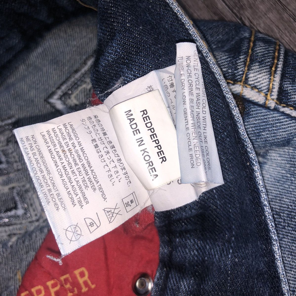 Designer × Japanese Brand Red Pepper Jeans Japan & Co Size US 36 / EU 52 - 23 Thumbnail