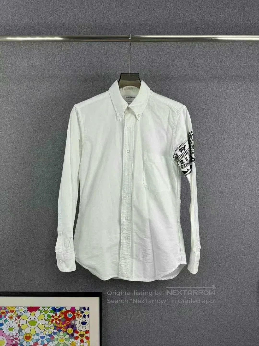 Thom Browne thom browne whale embroidery shirt. Size US M / EU 48-50 / 2 - 1 Thumbnail