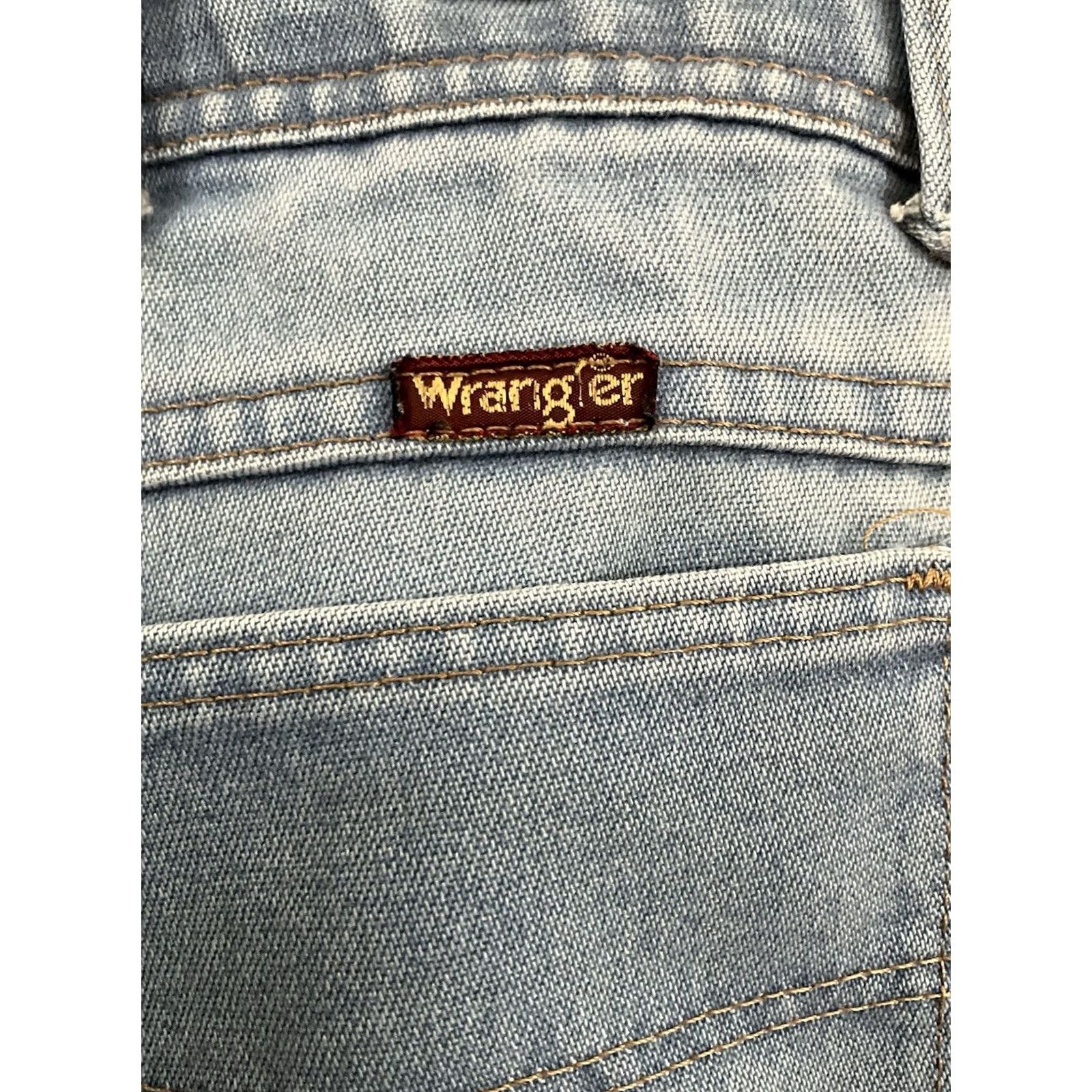 Wrangler Wrangler Jeans Womens 34x30 Classic Denim Western Size 24" / US 00 / IT 34 - 6 Thumbnail