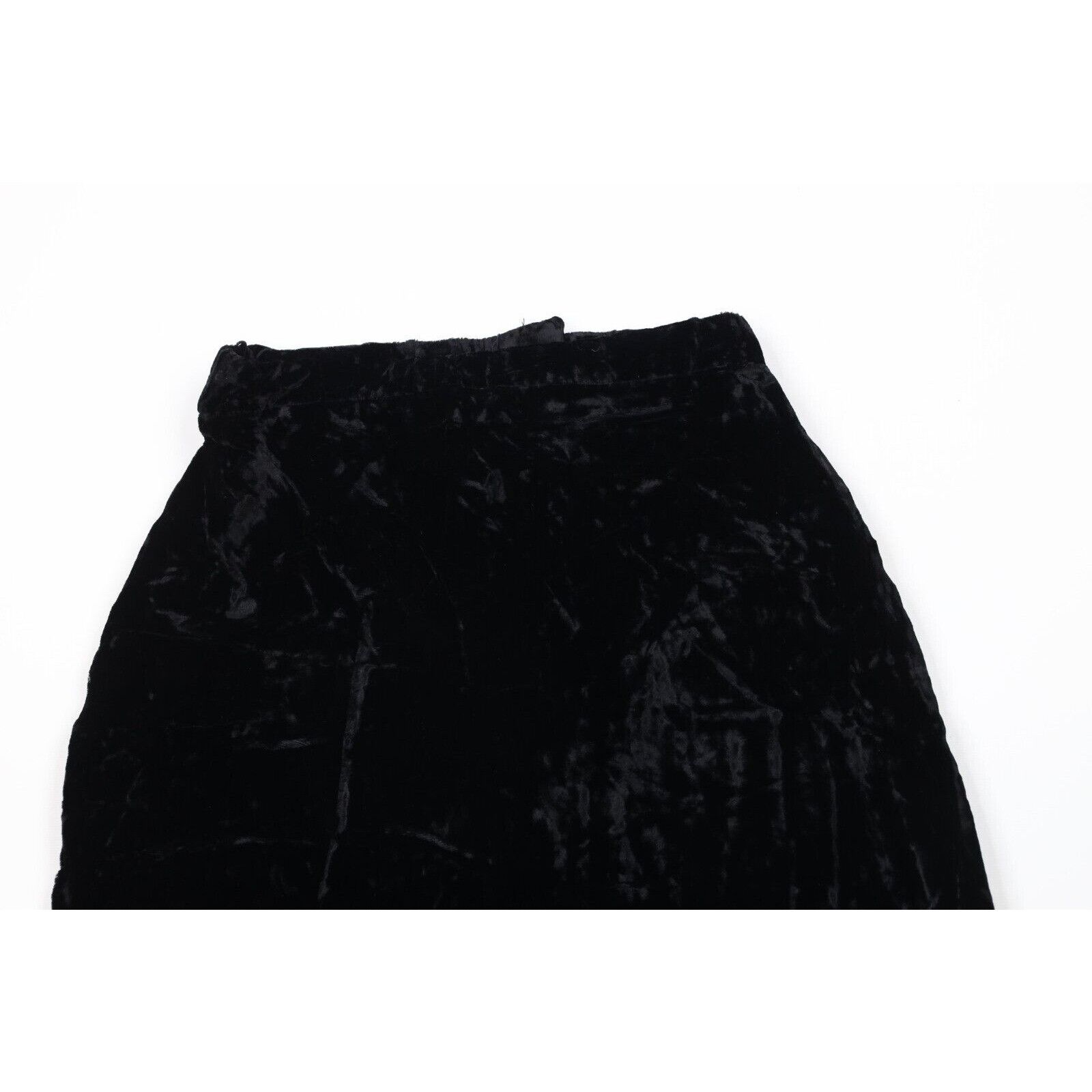 Vintage Vintage 50s 60s Streetwear Velvet Velour Full Length Skirt Size 32" / US 10 / IT 46 - 2 Thumbnail