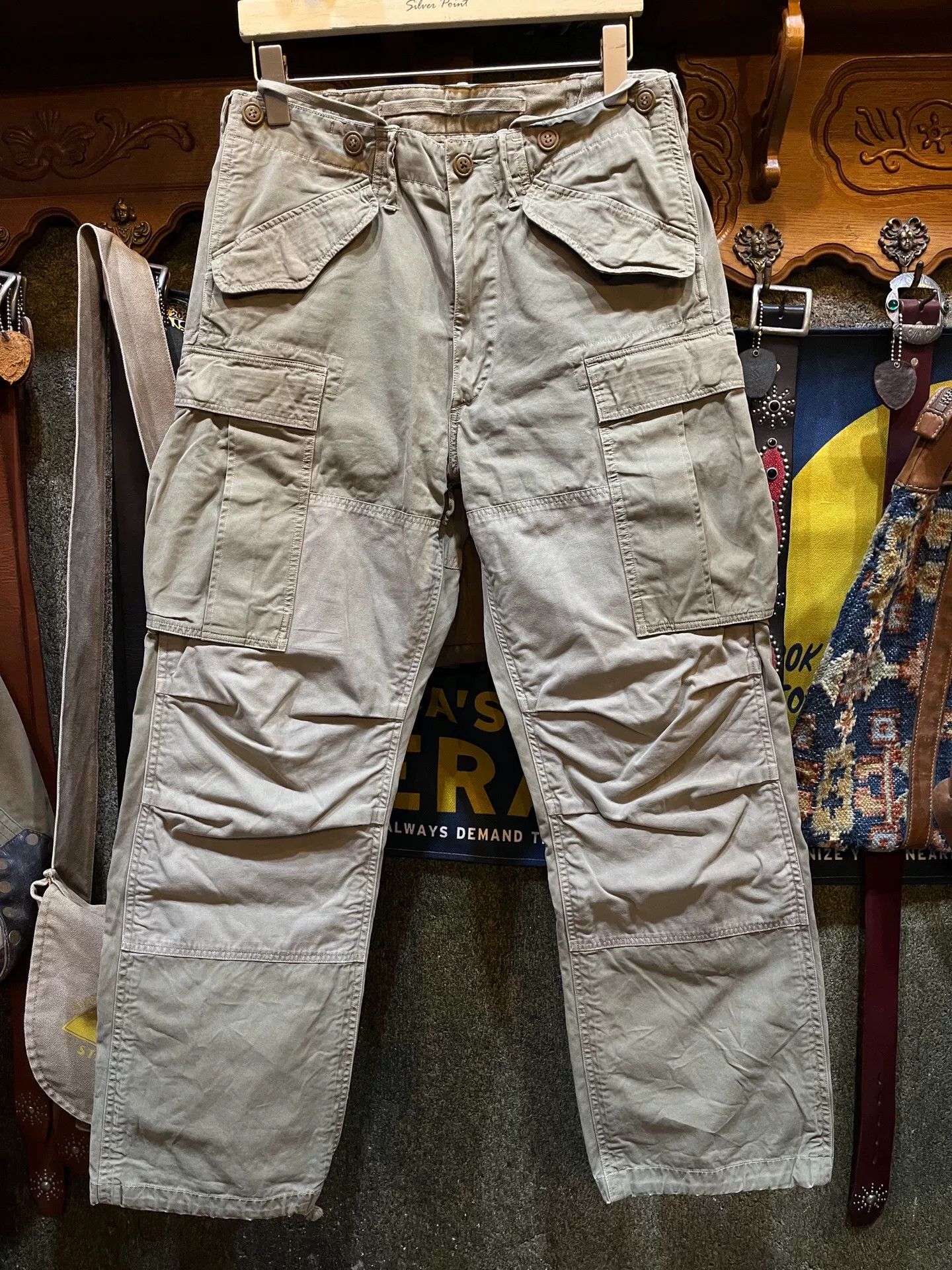 RRL Ralph Lauren RRL Patchwork Cargo Pants Size US 30 / EU 46 - 1 Thumbnail