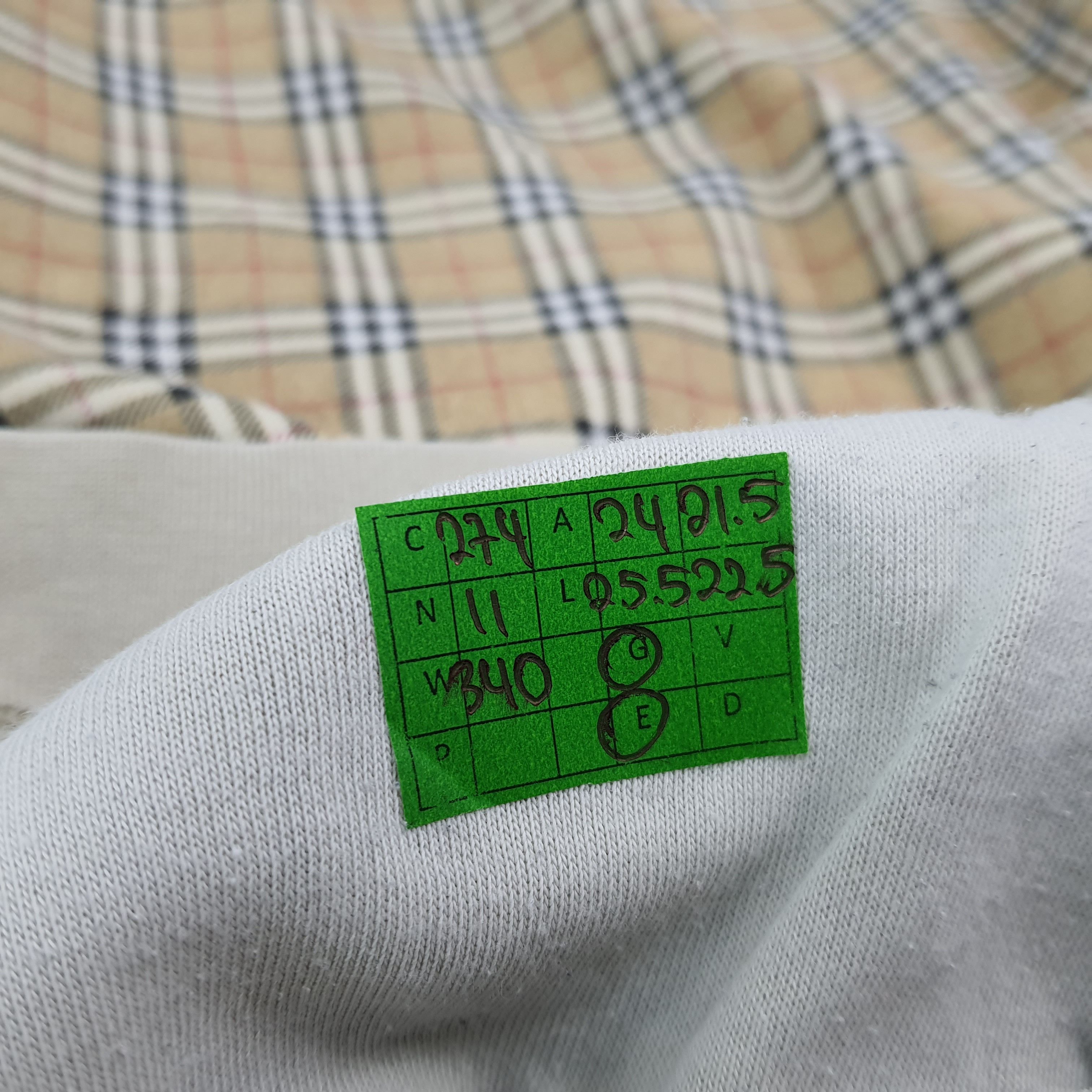 Burberry Vintage Burberry Nova Check Pocket Sweatshirt C274N11 Size US L / EU 52-54 / 3 - 12 Thumbnail
