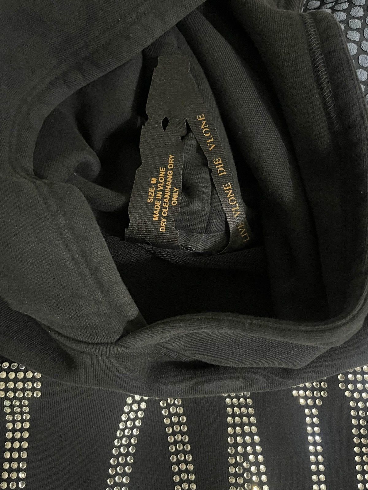 Vlone Vlone rhinestone staple hoodie Size US M / EU 48-50 / 2 - 4 Thumbnail
