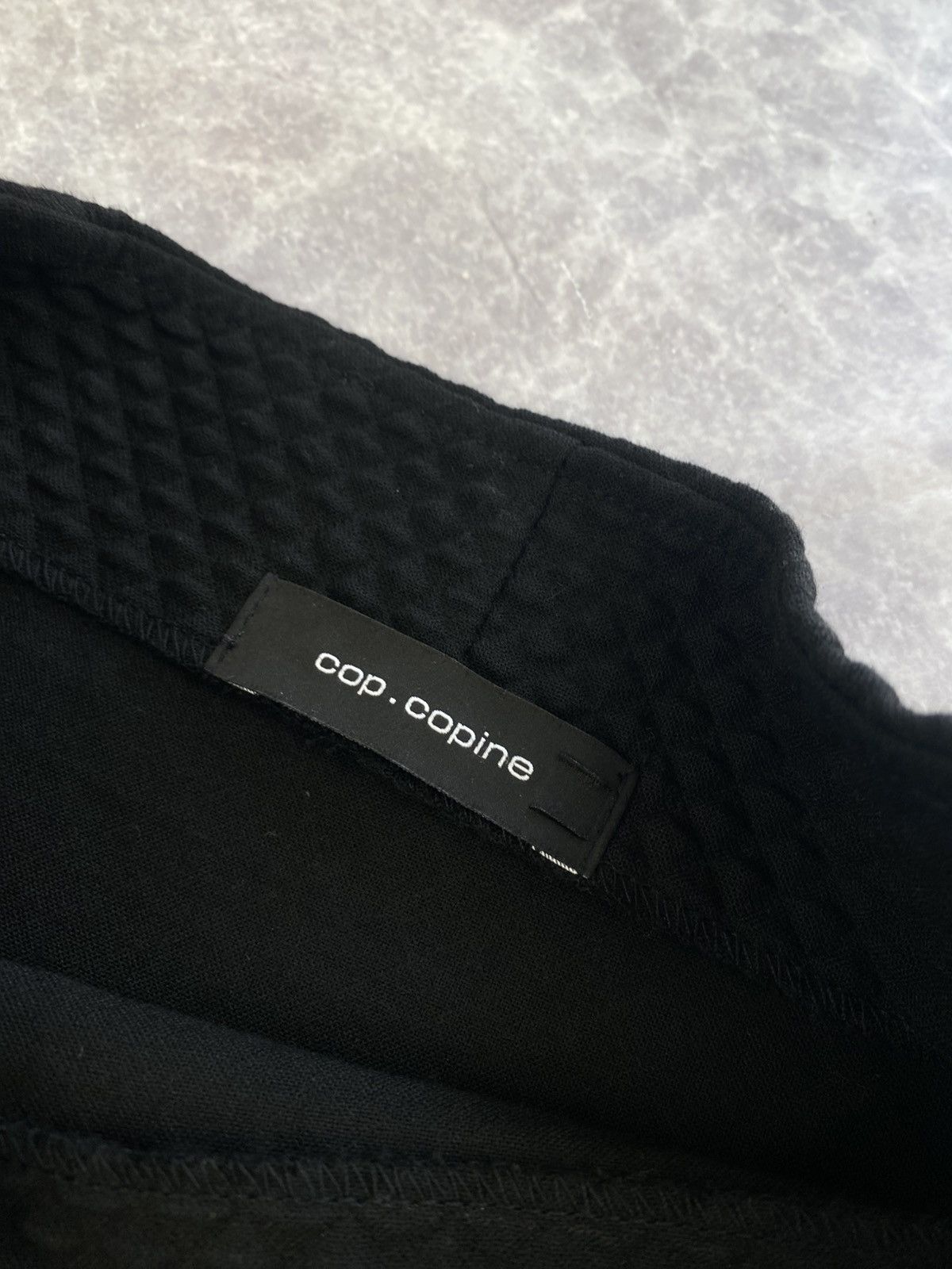 Cop Copine Cop Copine Avant-garde Black Dress Size: L Size L / US 10 / IT 46 - 2 Thumbnail