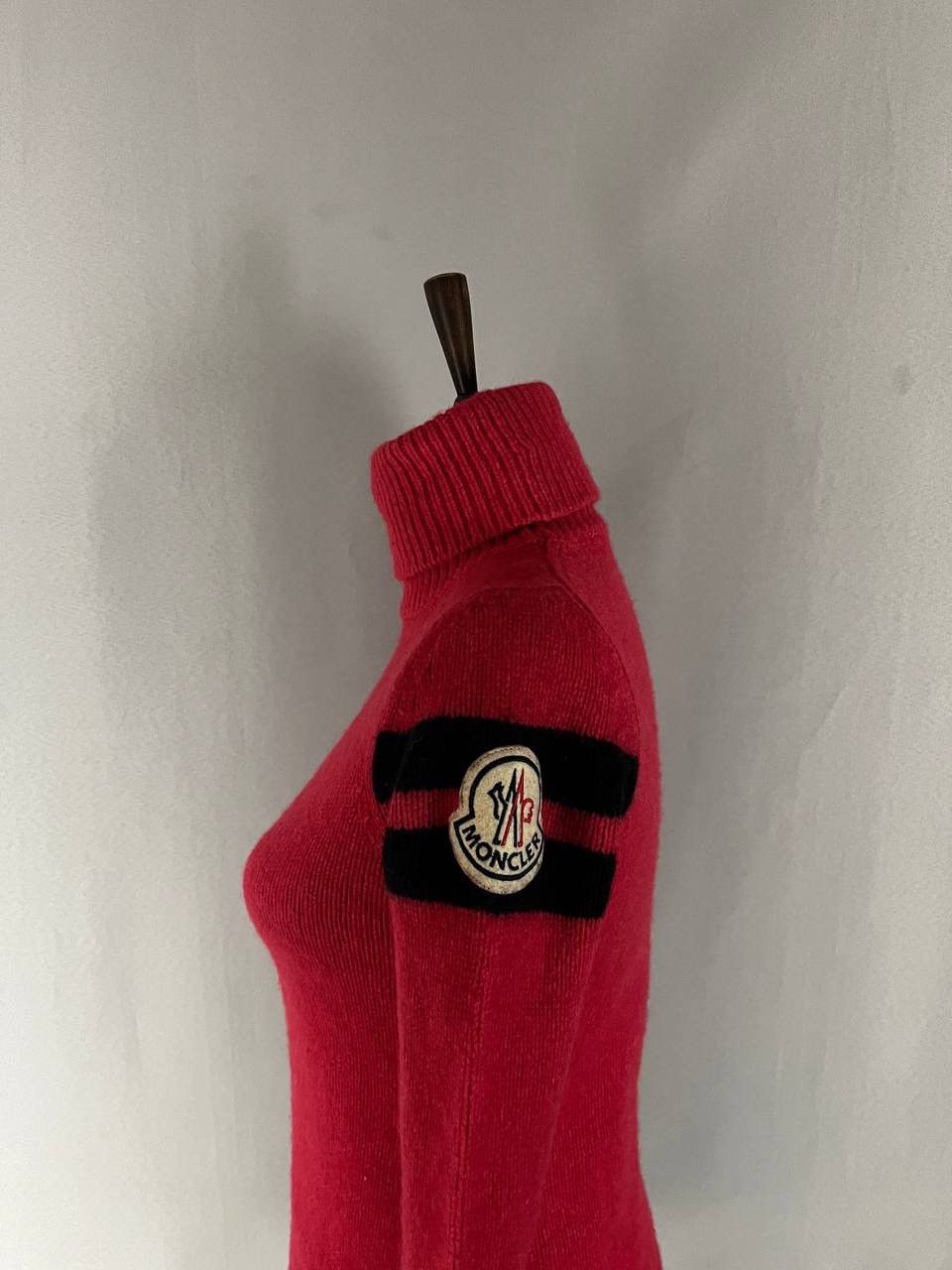 Moncler Moncler Red Sweater Size S / US 4 / IT 40 - 5 Thumbnail