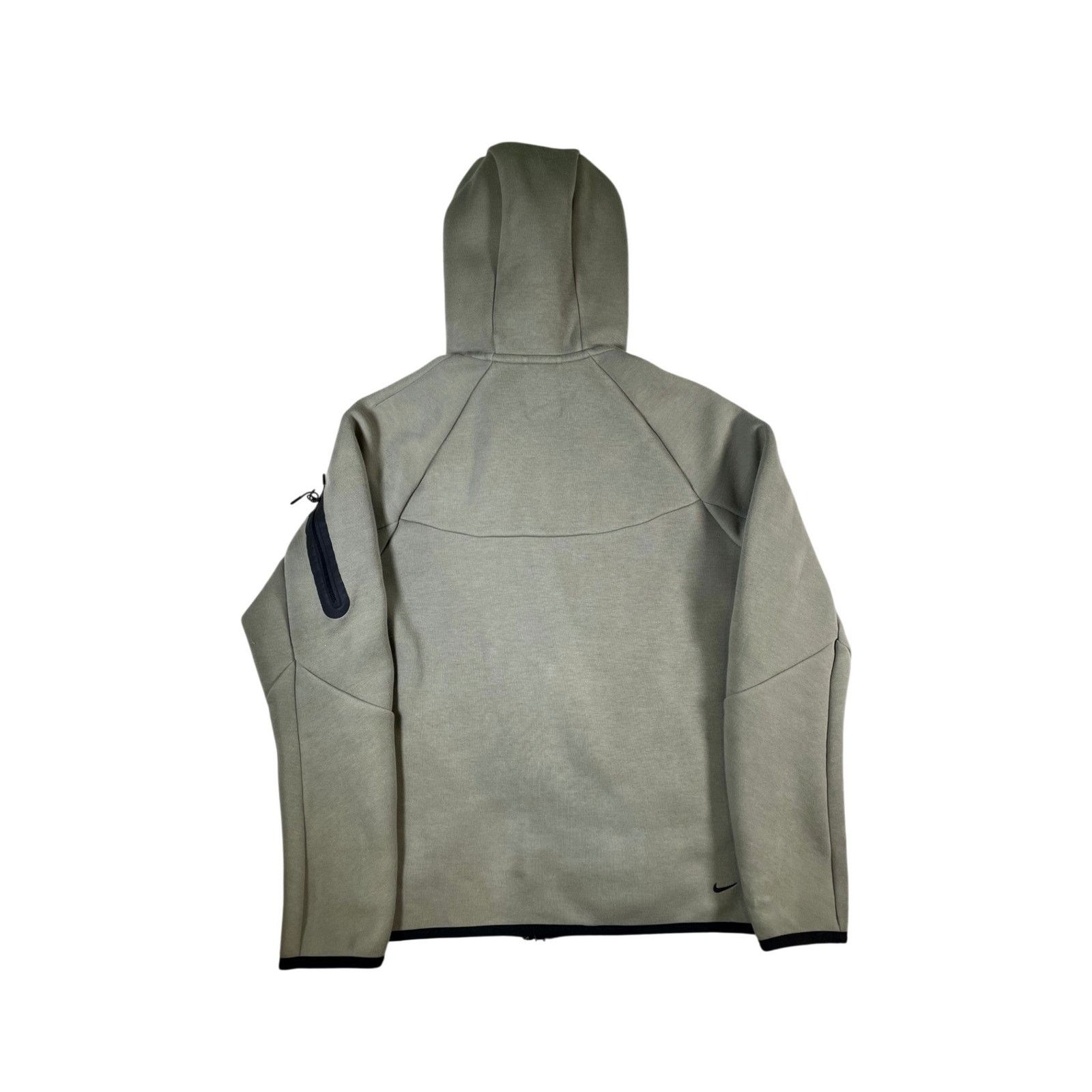 Nike Nike Moss Tech Zip Up Olive Hoodie Size US S / EU 44-46 / 1 - 2 Thumbnail