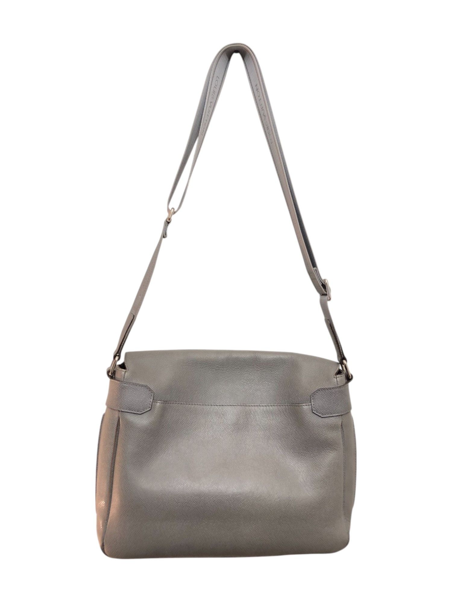 Louis Vuitton Louis Vuitton Glacier Taiga Leather Roman PM Messenger Bag Size ONE SIZE - 4 Thumbnail