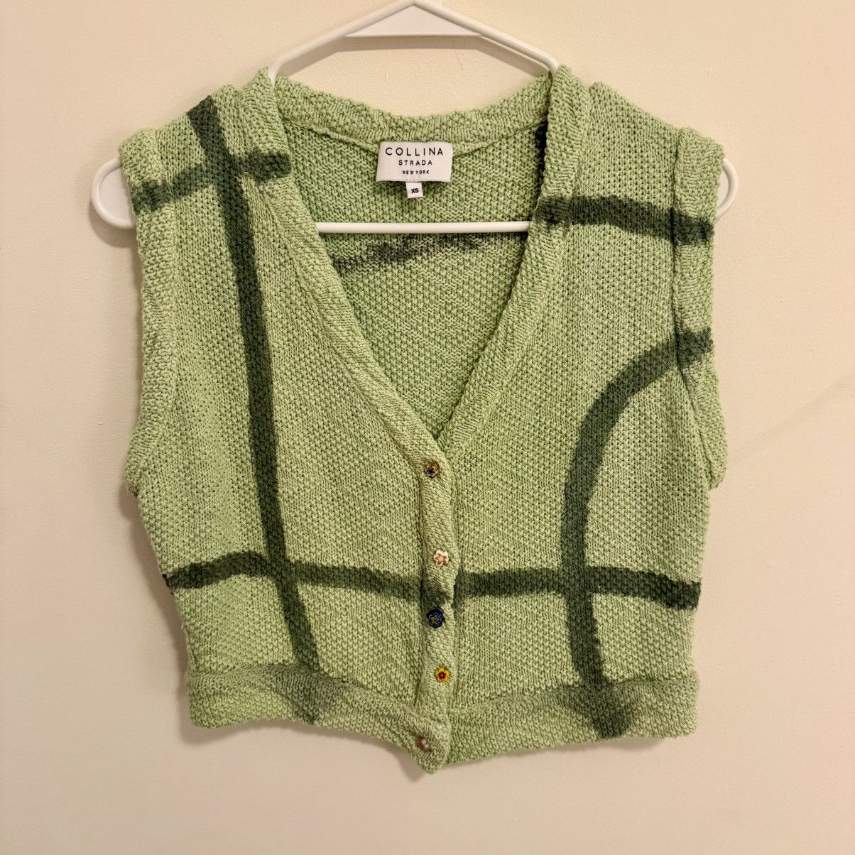 Collina Strada Knit Vest Size XS / US 0-2 / IT 36-38 - 2 Thumbnail