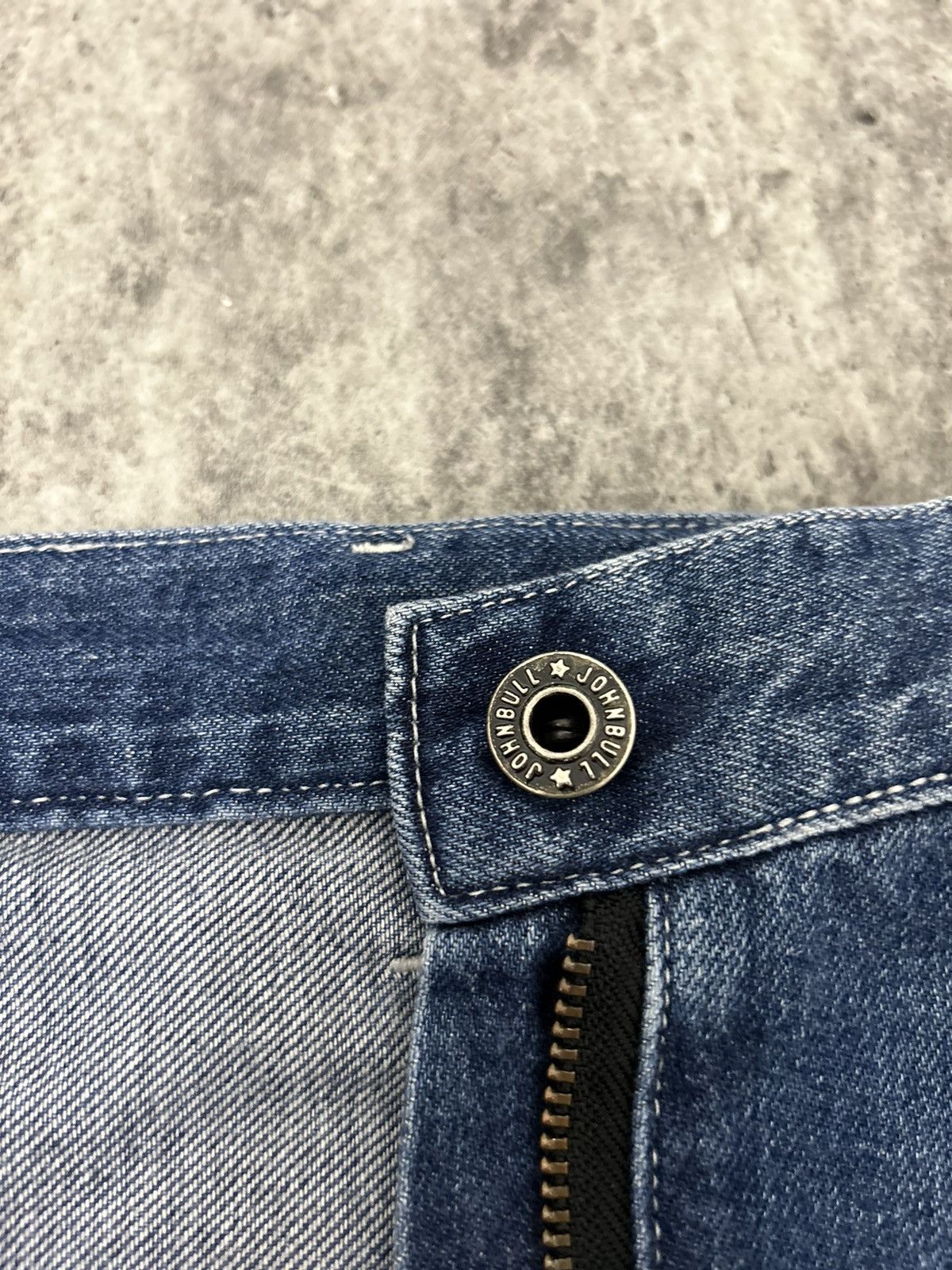 Japanese Brand × Johnbull JOHNBULL Wide Leg Waist Side Zipper Pans Size US 30 / EU 46 - 9 Thumbnail