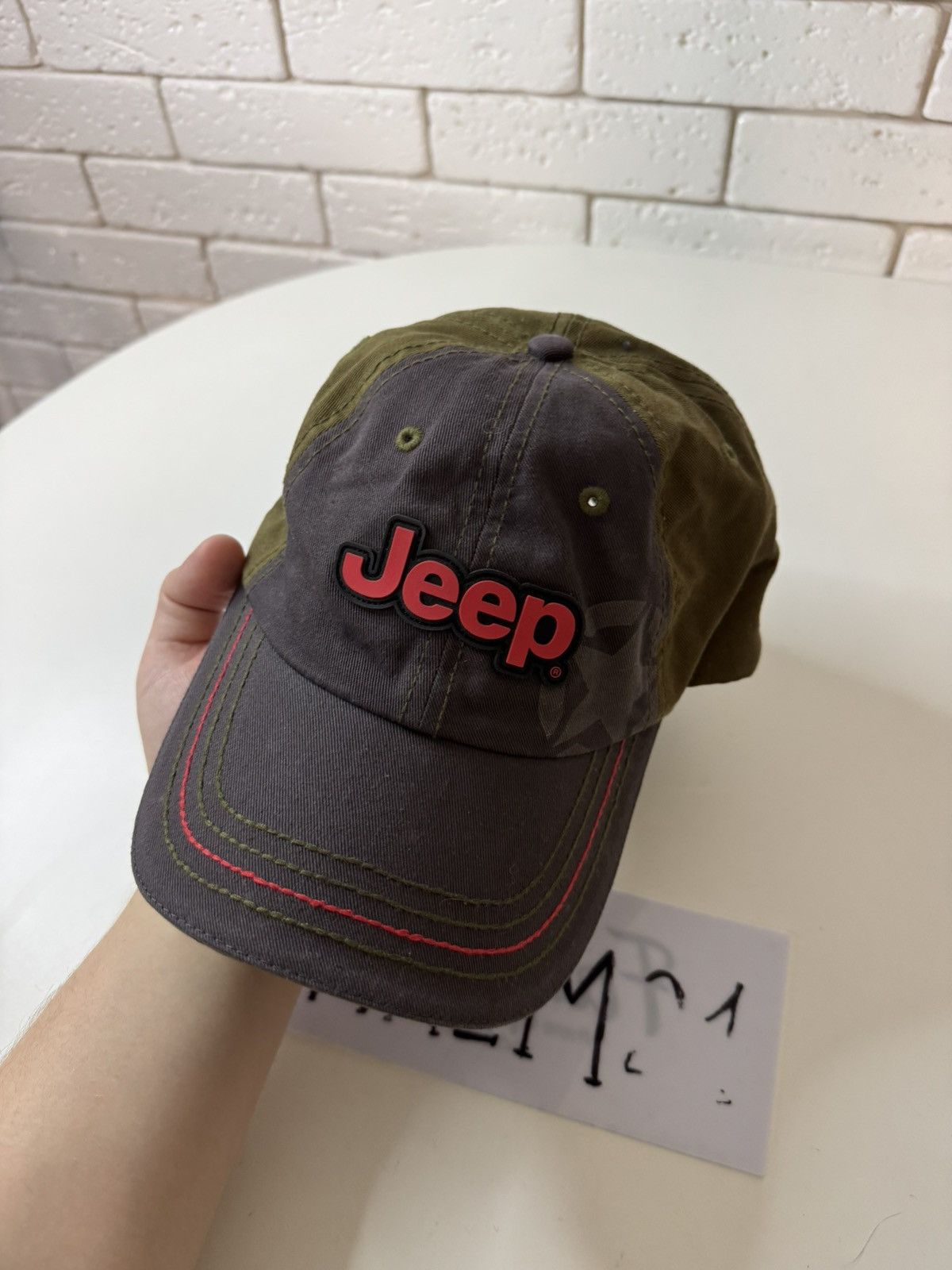 Vintage Jeep cap hat Size ONE SIZE - 2 Thumbnail