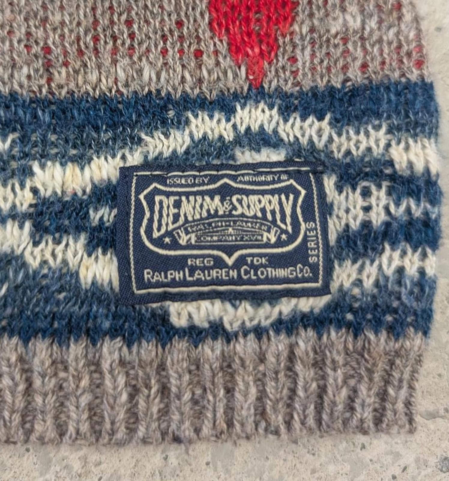 Polo Ralph Lauren 2000s Ralph Lauren Denim & Supply Aztec Pattern knit sweater Size US XXL / EU 58 / 5 - 3 Thumbnail