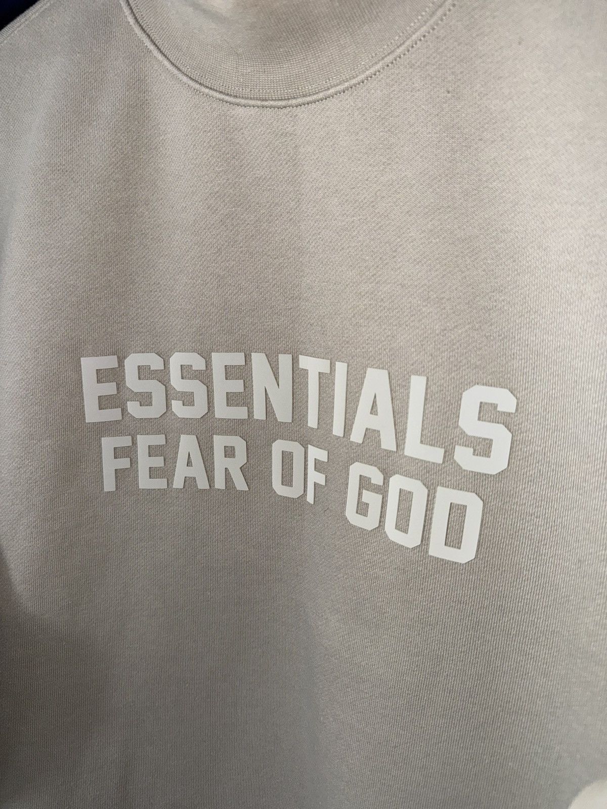 Fear of God Fear Of God Essentials Crewneck Sweatshirt Beige Oversized Size US XS / EU 42 / 0 - 7 Thumbnail