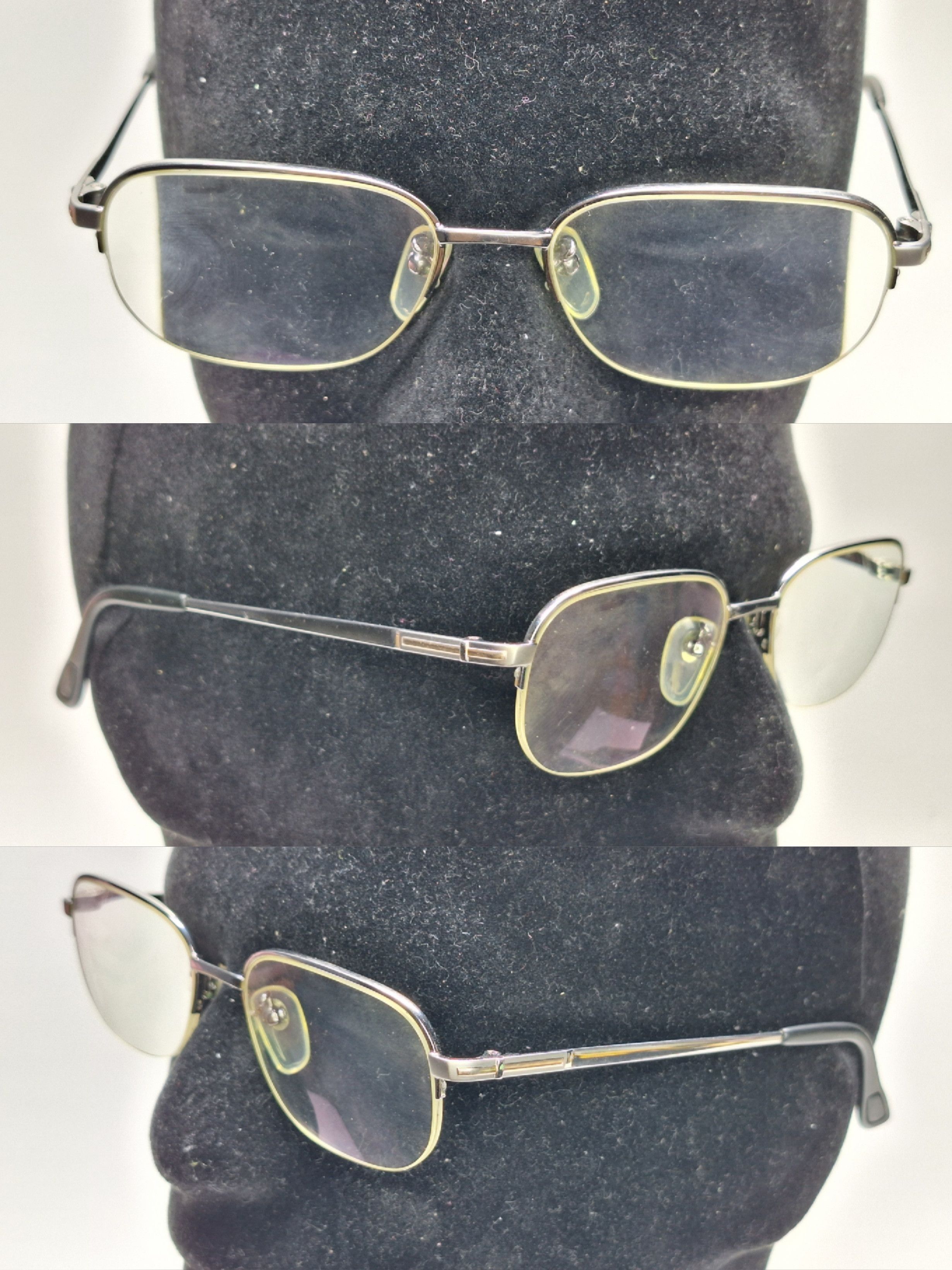 Other Mild Flex FNT-4304N Made in Sabae Titanium Half-Rim Eyeglass Size ONE SIZE - 3 Thumbnail