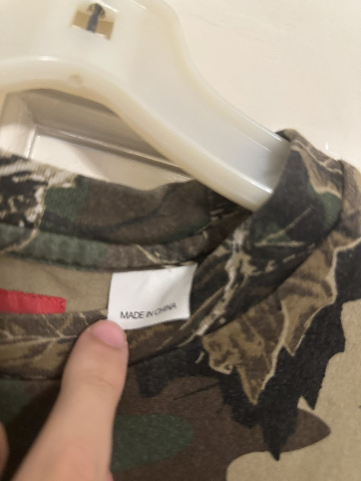 Supreme supreme camo tee Size US M / EU 48-50 / 2 - 8 Thumbnail