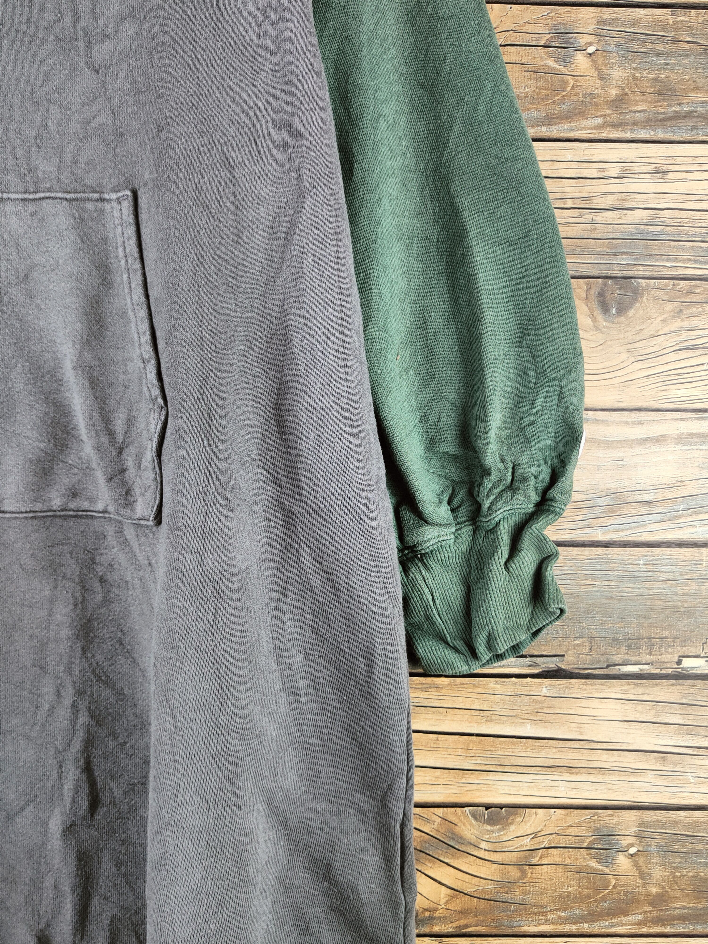 Champion Vintage Faded Champion Green Gray Hoodie Sweatshirts Size S / US 4 / IT 40 - 6 Thumbnail