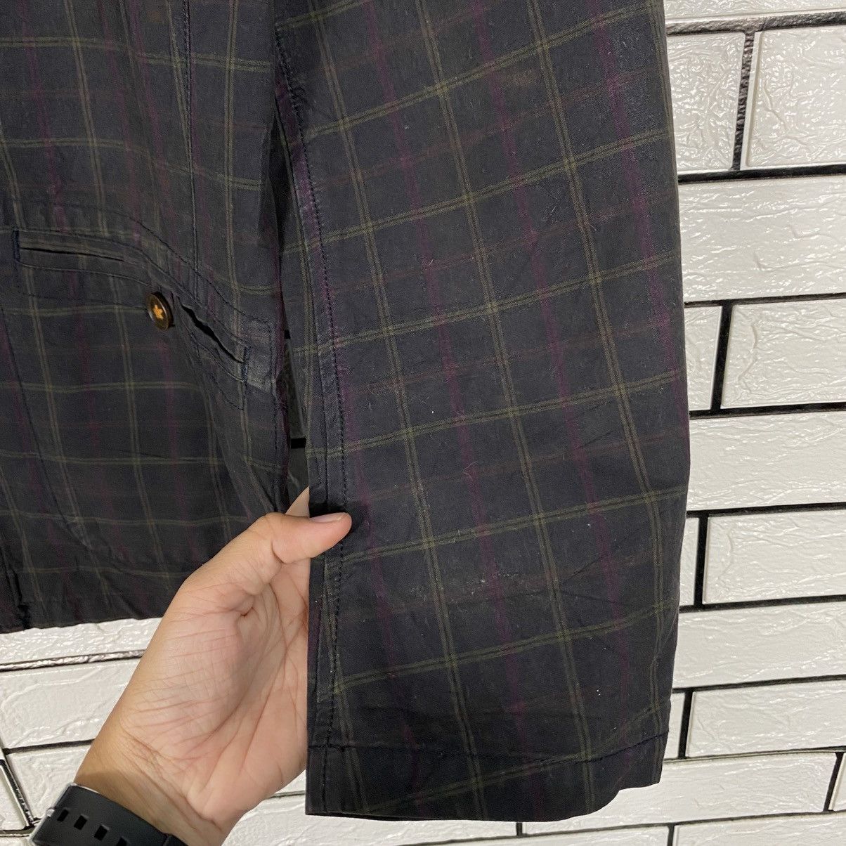 Japanese Brand 📌Vintage Chore Work Jacket Rattle Trap Tartan Issey Miyake Size US M / EU 48-50 / 2 - 16 Thumbnail