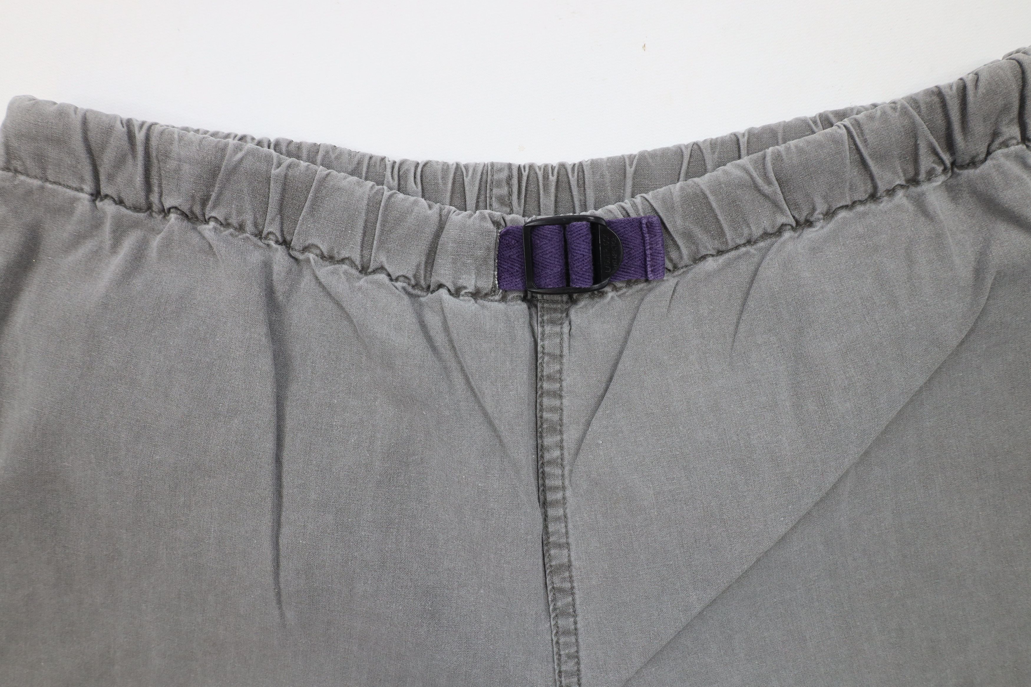 Vintage Vintage 90s Streetwear Stonewash Belted Joggers Pants Gray Size US 36 / EU 52 - 8 Thumbnail