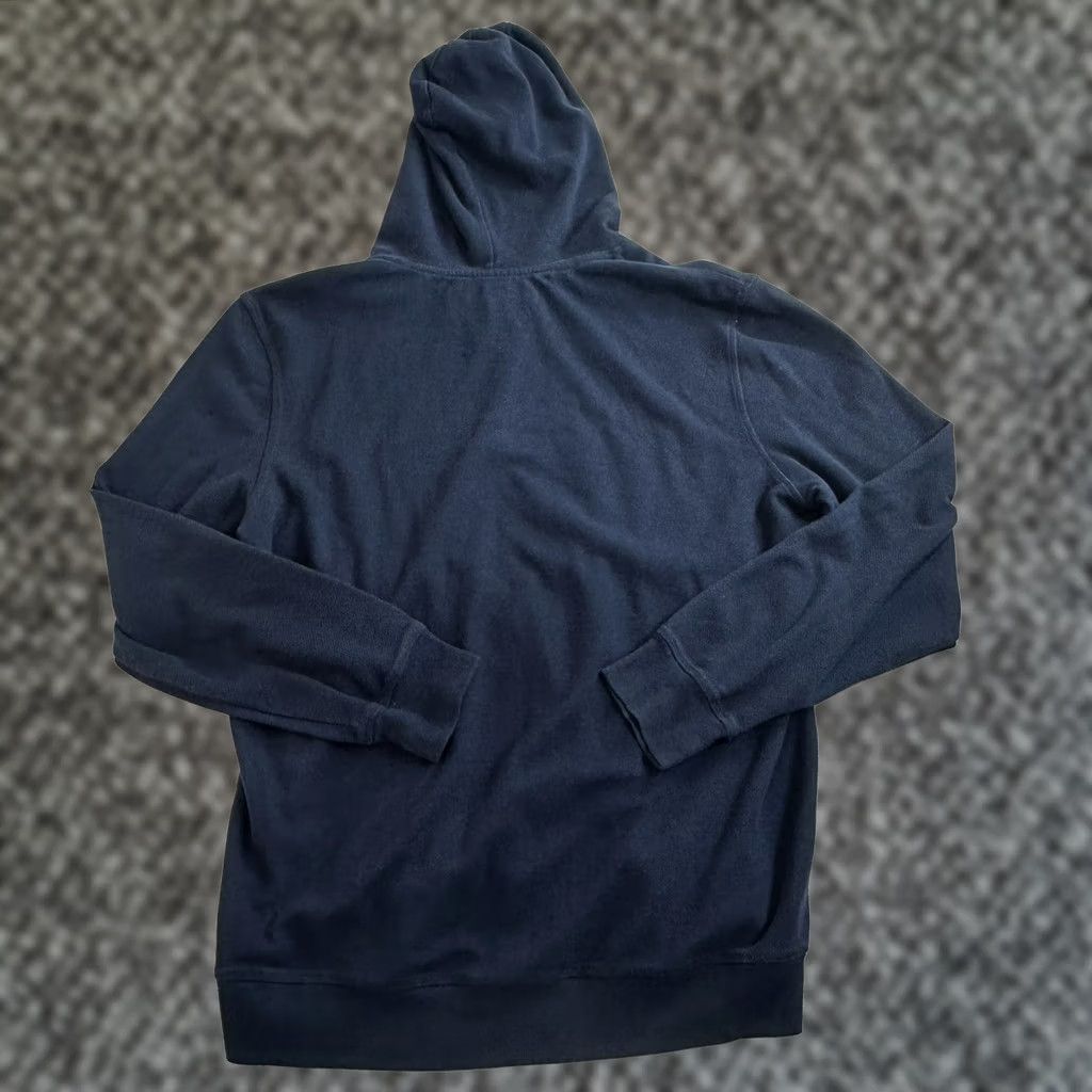 Tommy Hilfiger Tommy Hilfiger Hoodie Pullover Mens Large Waffle Knit Thermal Long Sleeve Blue Logo Embroidered Classic Knit All Seasons Size US L / EU 52-54 / 3 - 1 Thumbnail