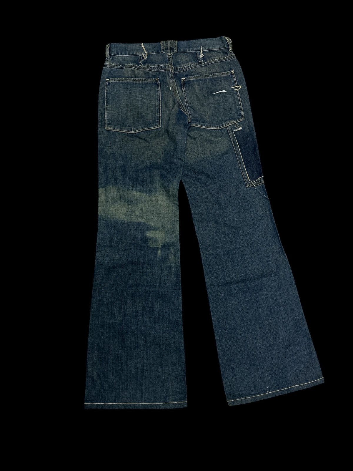 Japanese Brand Diesel Bootcut 💥 BootCut Bluewash Buckleback 💥❗️ Size US 28 / EU 44 - 2 Thumbnail