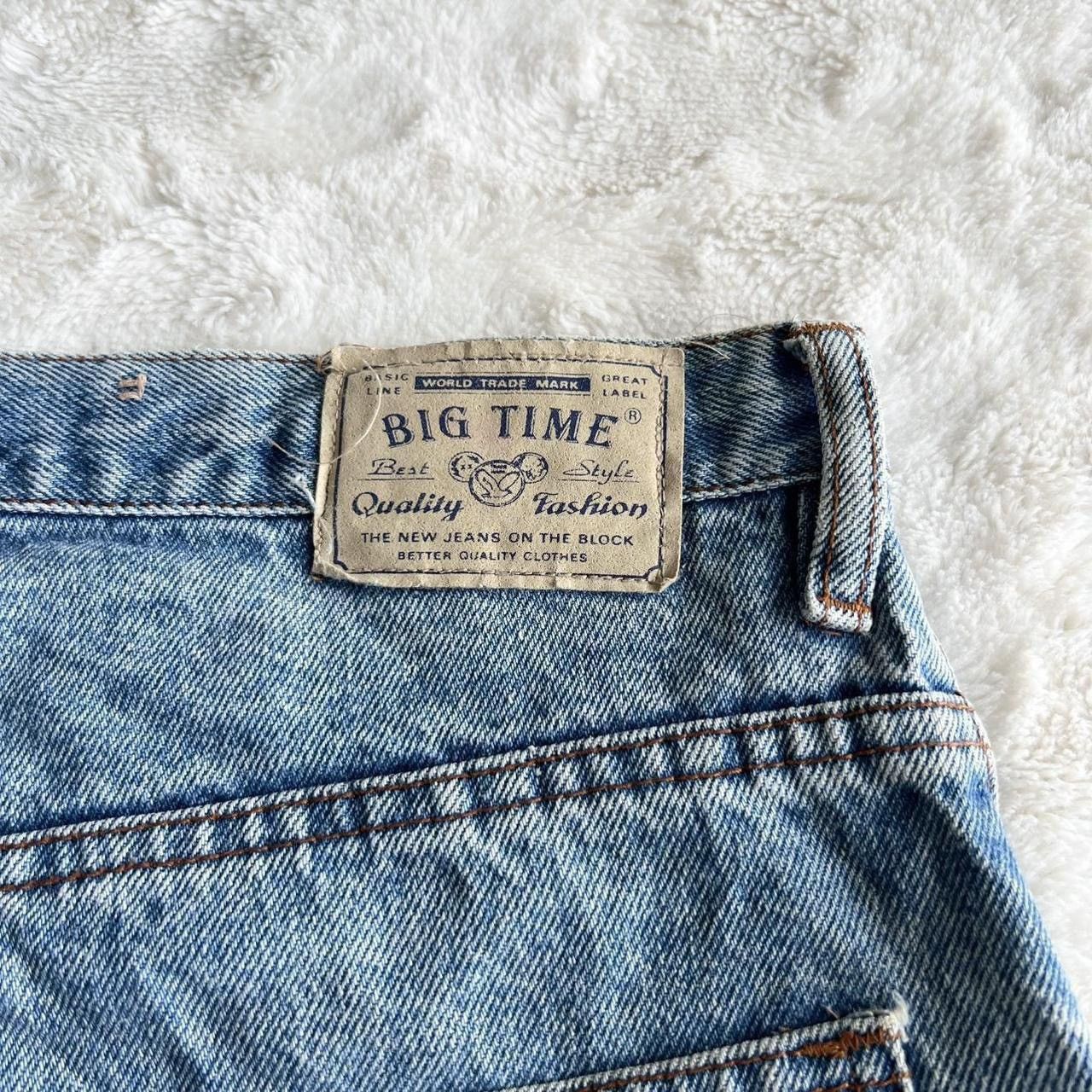 Other Vintage Denim Shorts Jorts Juniors 15/16 Fits 36 Blue Jean Size 36" / US 14 / IT 50 - 5 Thumbnail