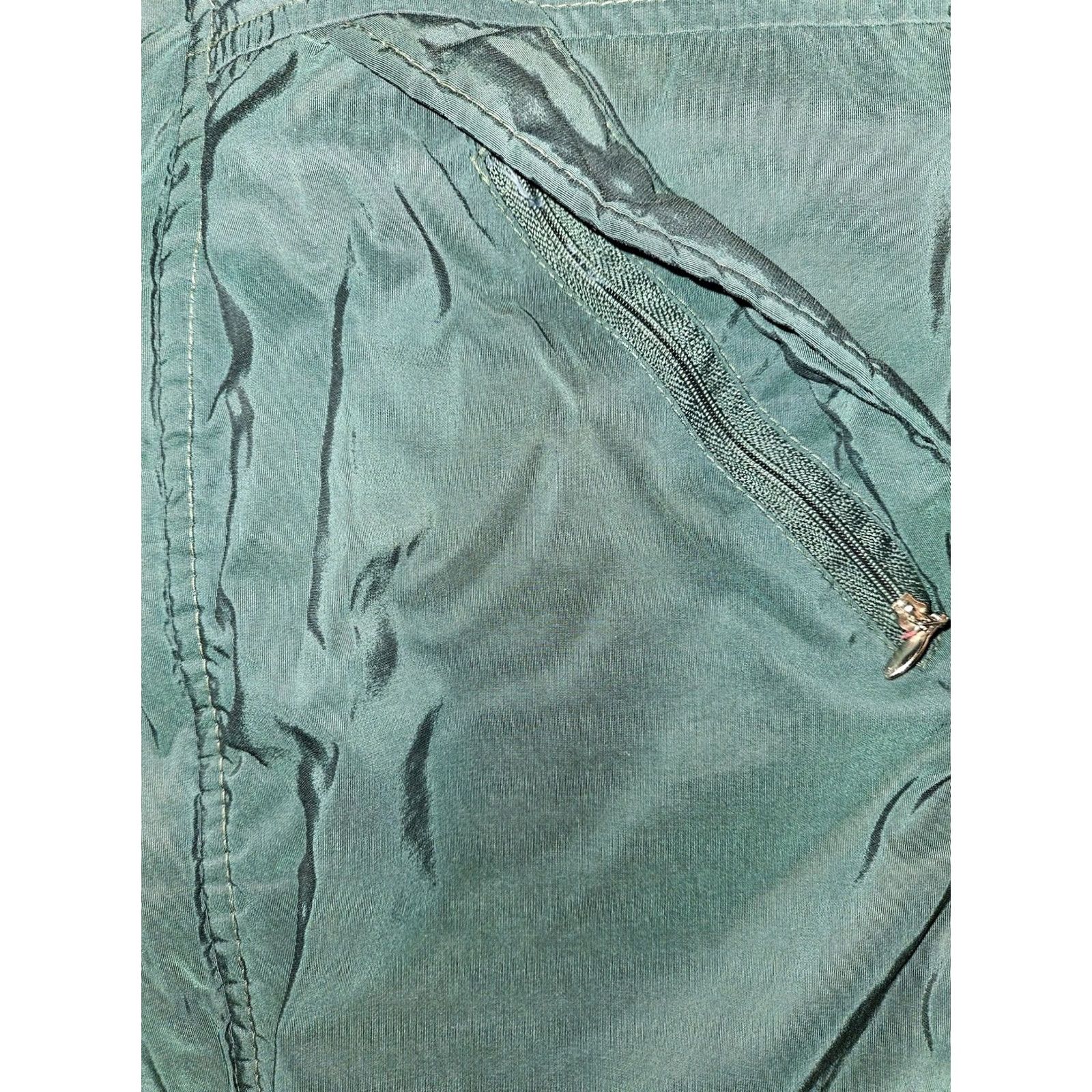Pendleton VINTAGE Pendleton Lobo Jacket Mens Large Green Bomber 80s Thinsulate Nylon Zipper Pockets End Zip Mens Size US L / EU 52-54 / 3 - 7 Thumbnail