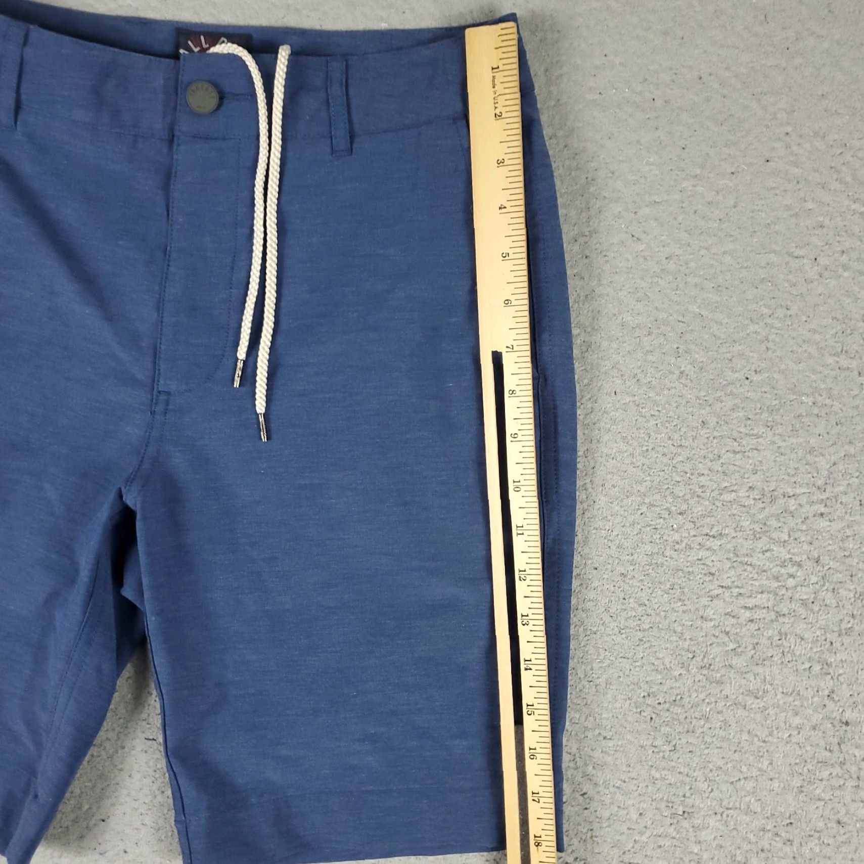 Faherty VINTAGE Faherty Mens Shorts Size 28 Casual Chino Blue Flat Front Summer Athletic Size US 28 / EU 44 - 5 Thumbnail