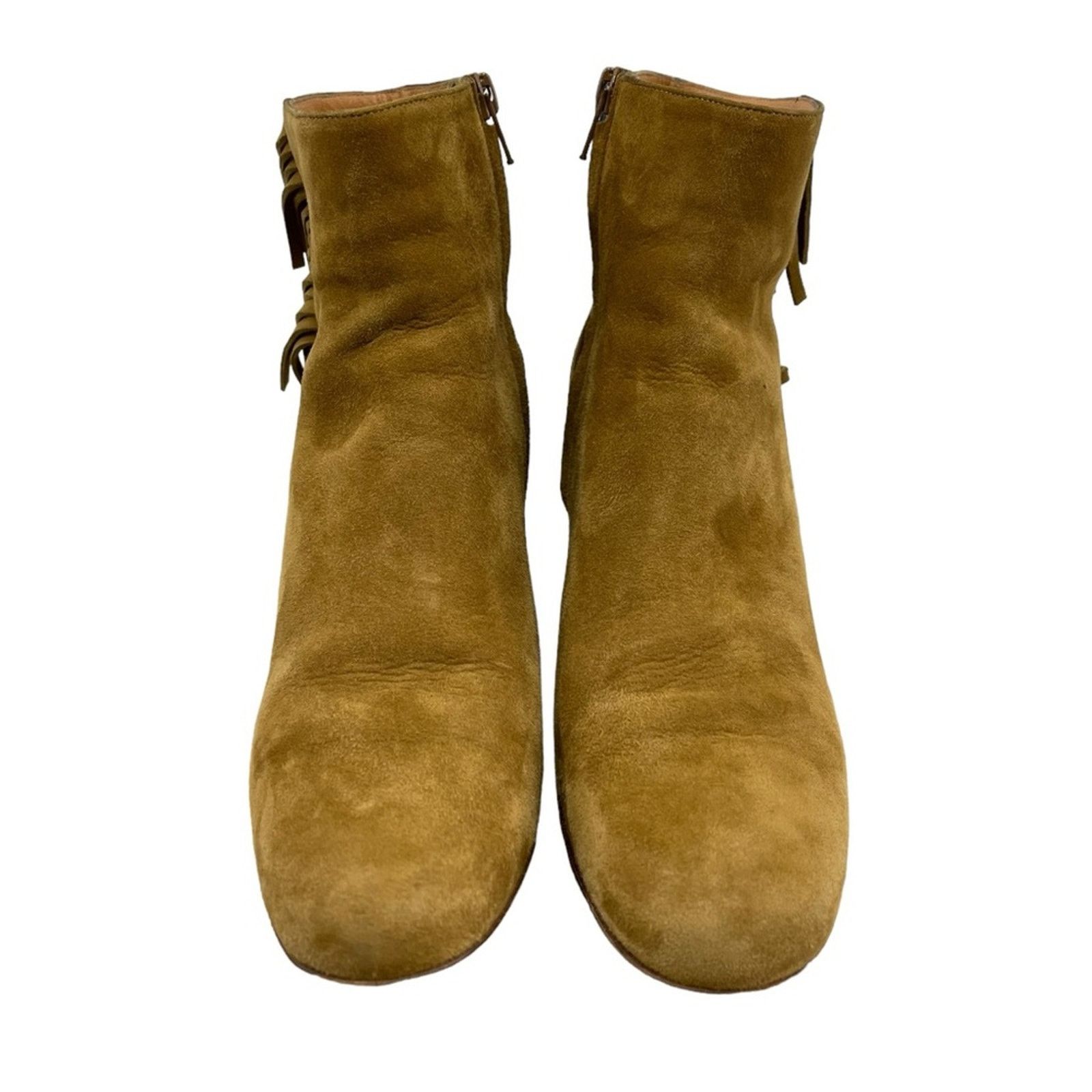 Yves Saint Laurent SAINT LAURENT Tan Suede 70 BABIES Fringe Boho Fall Size: 41 Size US 11 / IT 41 - 3 Thumbnail