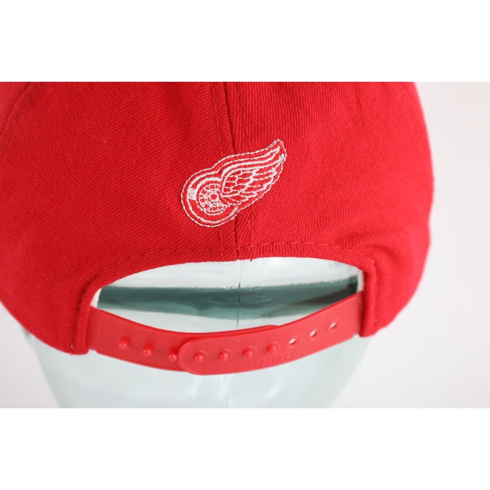 Vintage 90s Annco Pro Model Script Detroit Red Wings Hat