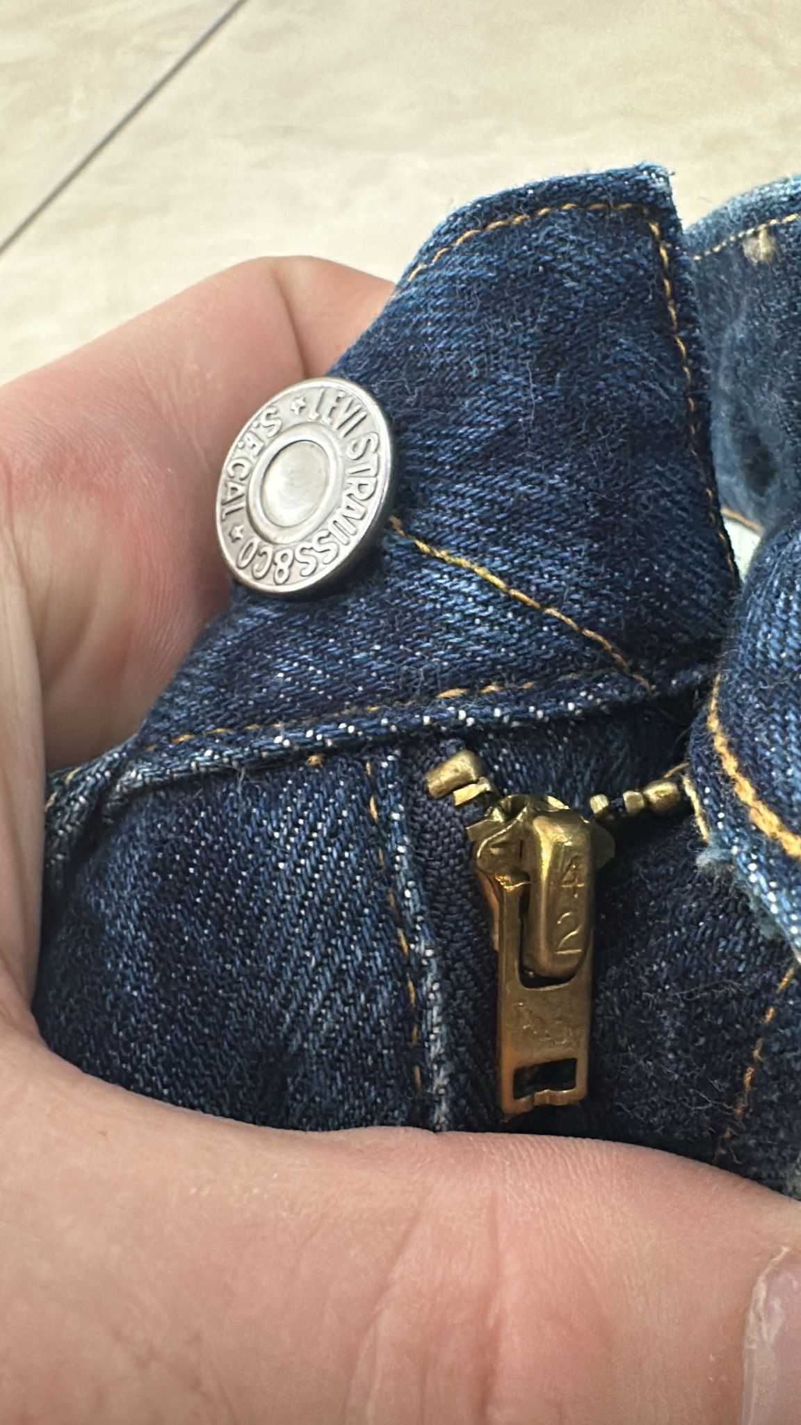 Levi's Vintage Clothing LVC Levi's Vintage Clothing 1954 501XX BigE Selvedge Jeans Size US 31 - 5 Thumbnail