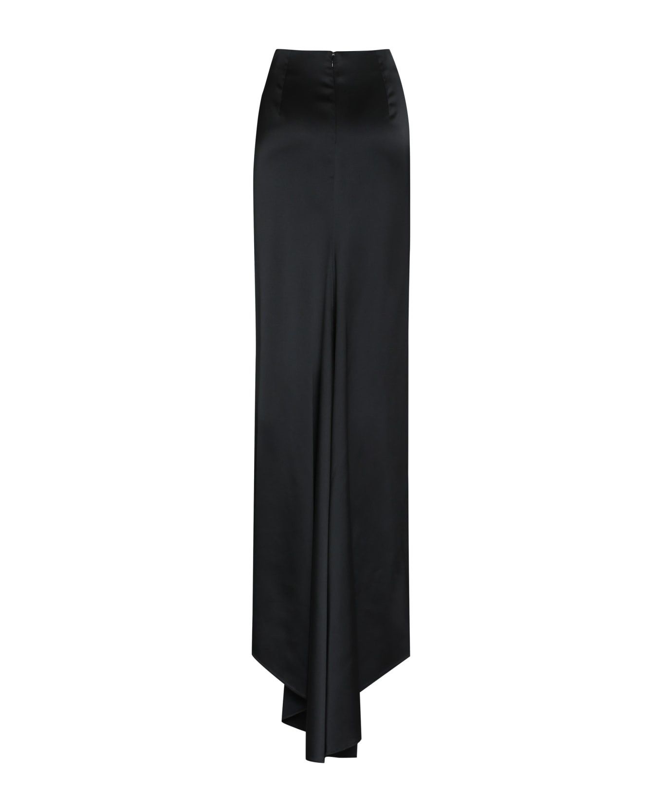 Balenciaga o1w1db10625 Maxi Skirt in Black Size 28" / US 6 / IT 42 - 2 Thumbnail