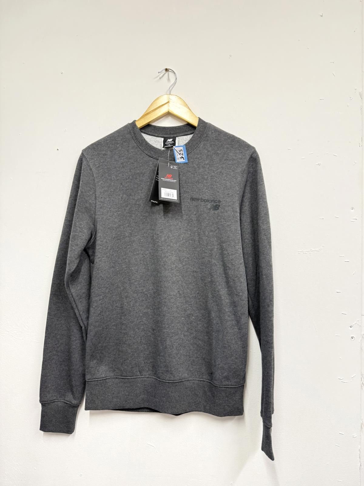 New Balance New Balance Grey Crewneck Sweatshirt Size US S / EU 44-46 / 1 - 1 Thumbnail