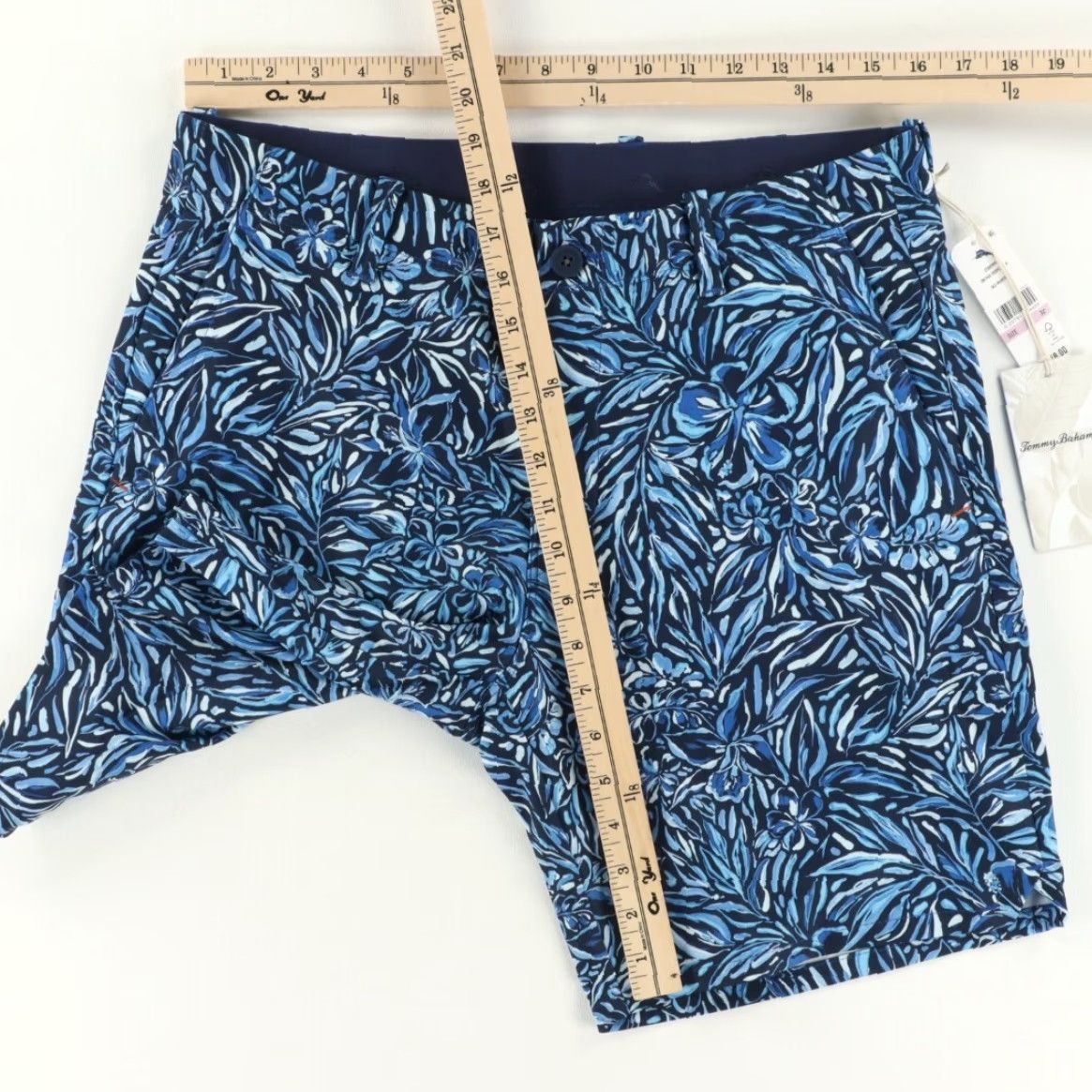 Tommy Bahama Tommy Bahama On Par Tropic Tee Golf Shorts Navy Blue Floral Men's 32 Size US 32 / EU 48 - 3 Thumbnail