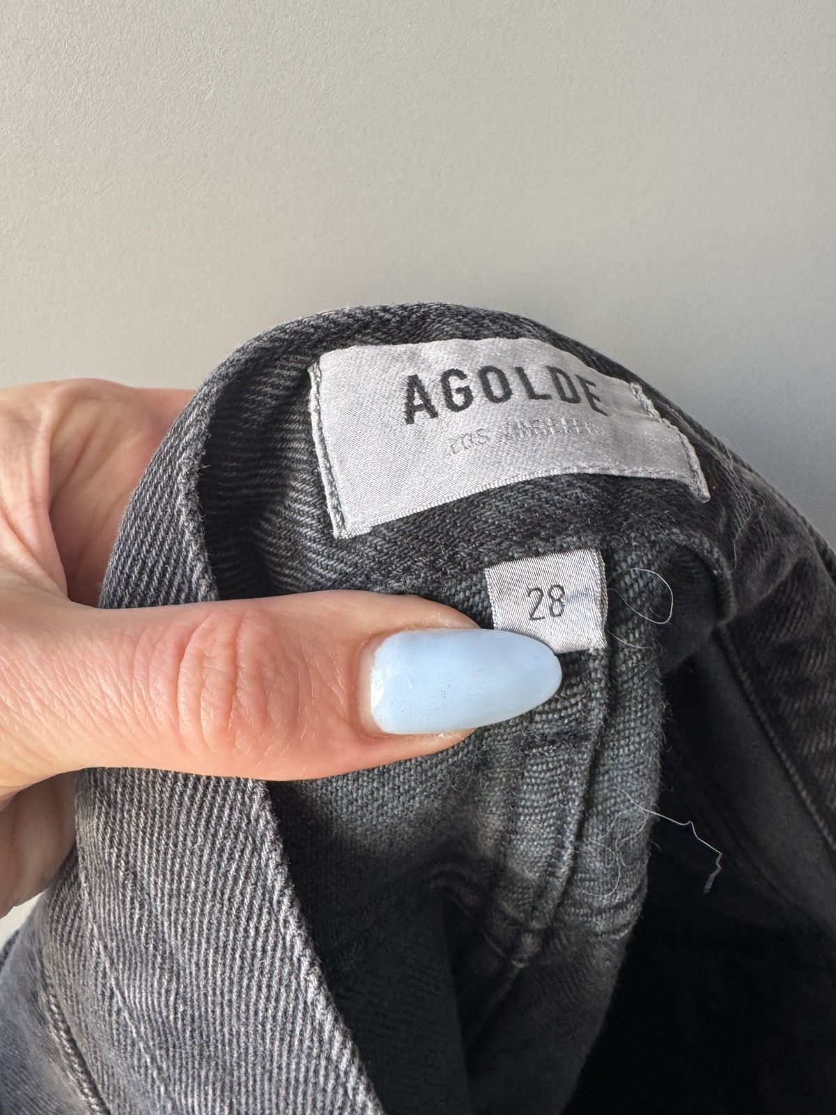 Agolde AGOLDE 90’s Mid Rise Loose Fit Distressed in Vagabond Size 28" / US 6 / IT 42 - 8 Thumbnail