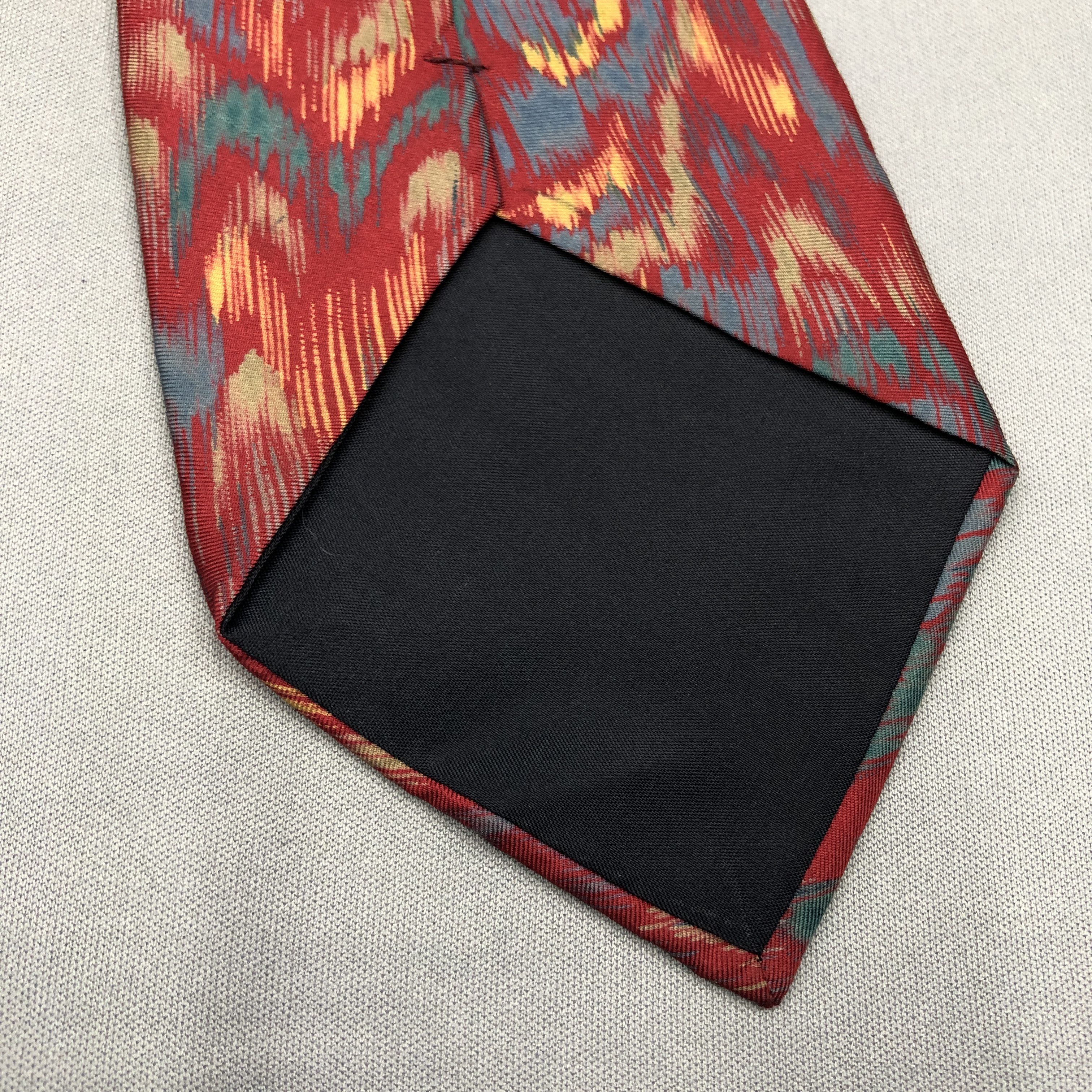 Yves Saint Laurent Vintage Yves Saint Laurent SILK Necktie YSL Cravate Silk Tie Size ONE SIZE - 7 Thumbnail
