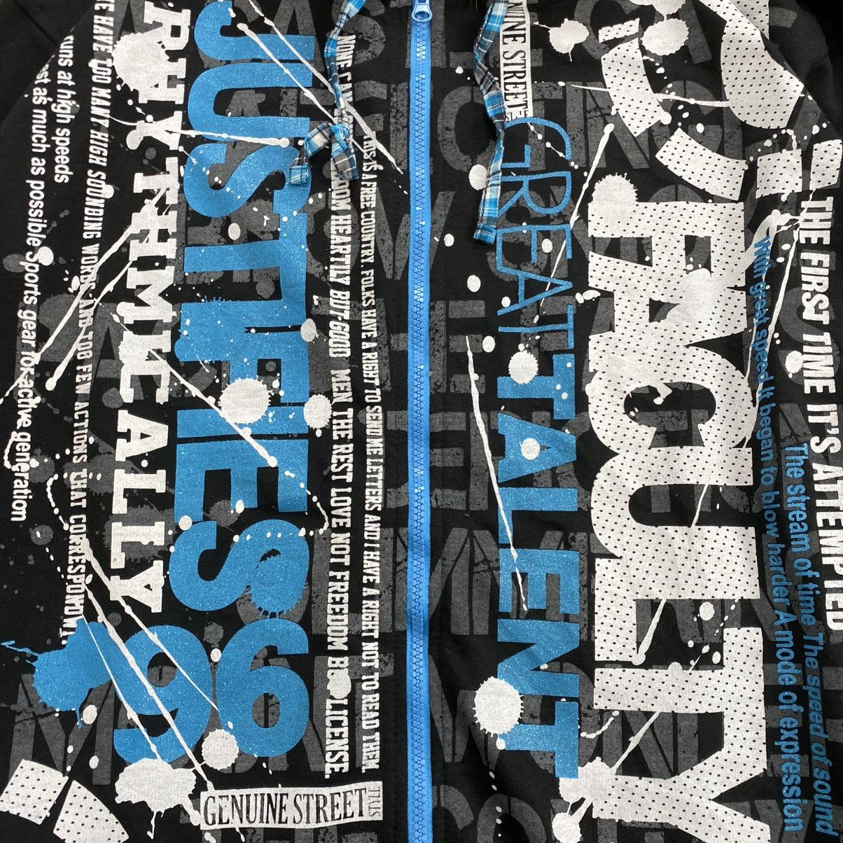 20471120 2000s Remakgear Poem Ifsixwasnine Lgb Style Zip Fur Hoodie Size US XXL / EU 58 / 5 - 5 Thumbnail