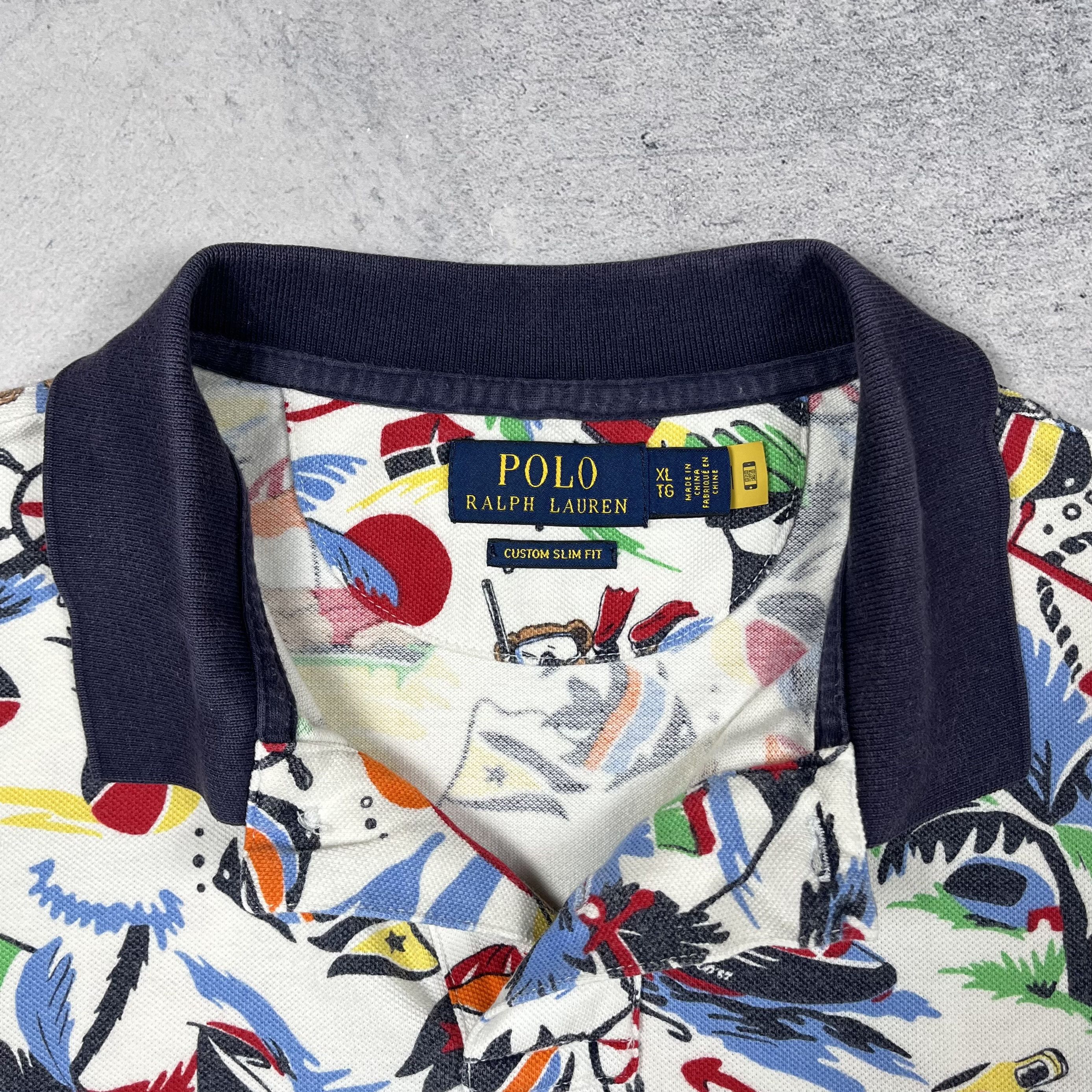 Polo Ralph Lauren Polo Bear Ralph Lauren Multi-logo Polo Shirt Size US XXL / EU 58 / 5 - 11 Thumbnail