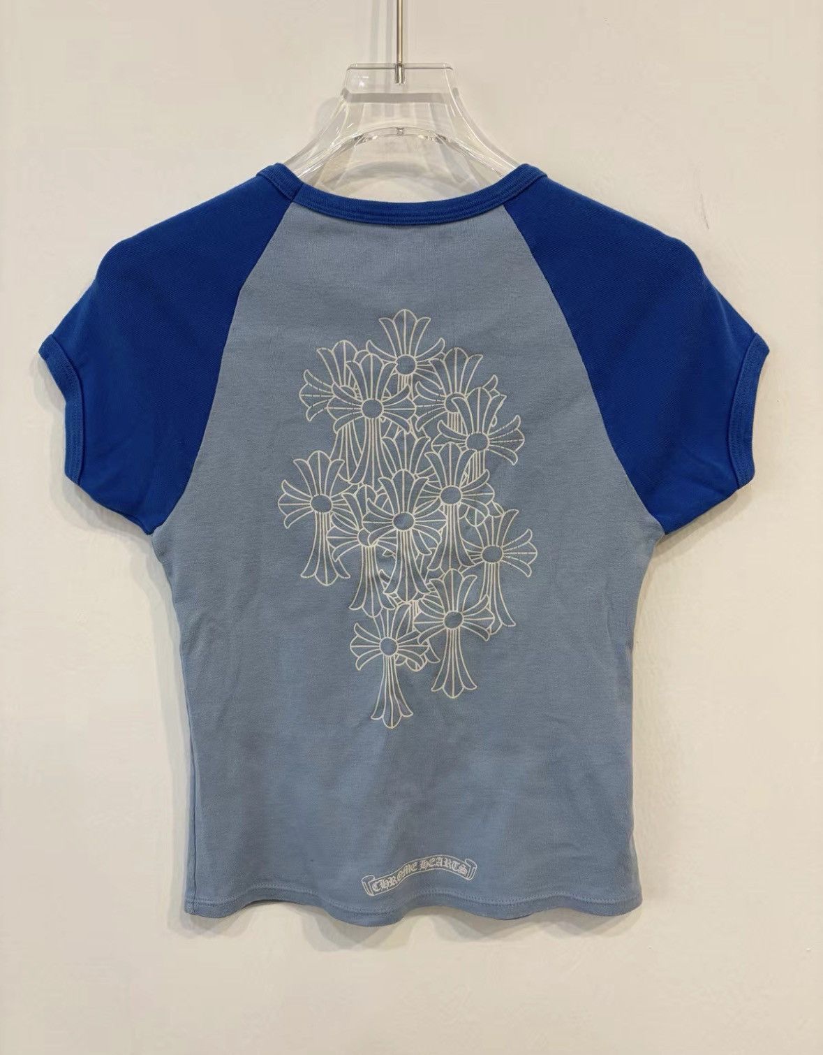 Chrome Hearts Chrome Hearts Chrome Hearts Blue Short Sleeve T-Shirt-2507 Size US M / EU 48-50 / 2 - 3 Thumbnail