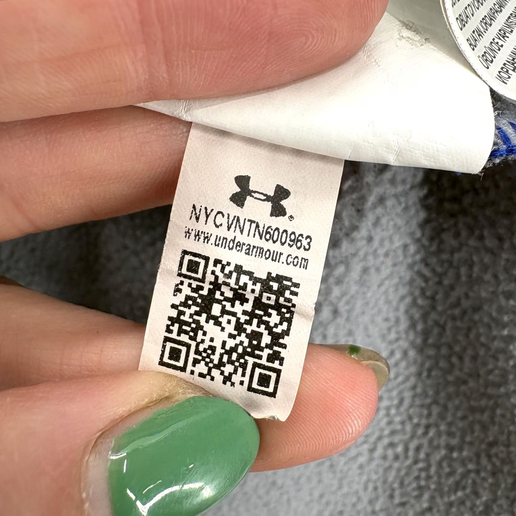 Under Armour Under Armour ColdGear Pullover Mens XL Blue 1/4 Zip Thermal Mock Neck Fleece Sweatshirt Size US XL / EU 56 / 4 - 7 Thumbnail
