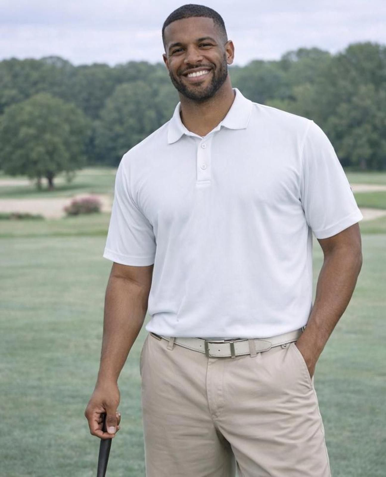 Under Armour Under Armour White Golf Polo Shirt Loose Heat Gear Mens XXL Size US XXL / EU 58 / 5 - 1 Thumbnail
