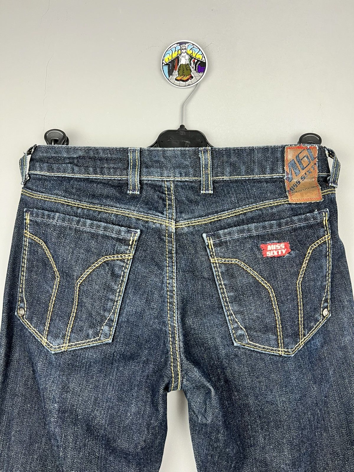 Miss Sixty Miss sixty Denim Pants Jeans Avant-garde Y2K Style Size 29" - 14 Thumbnail