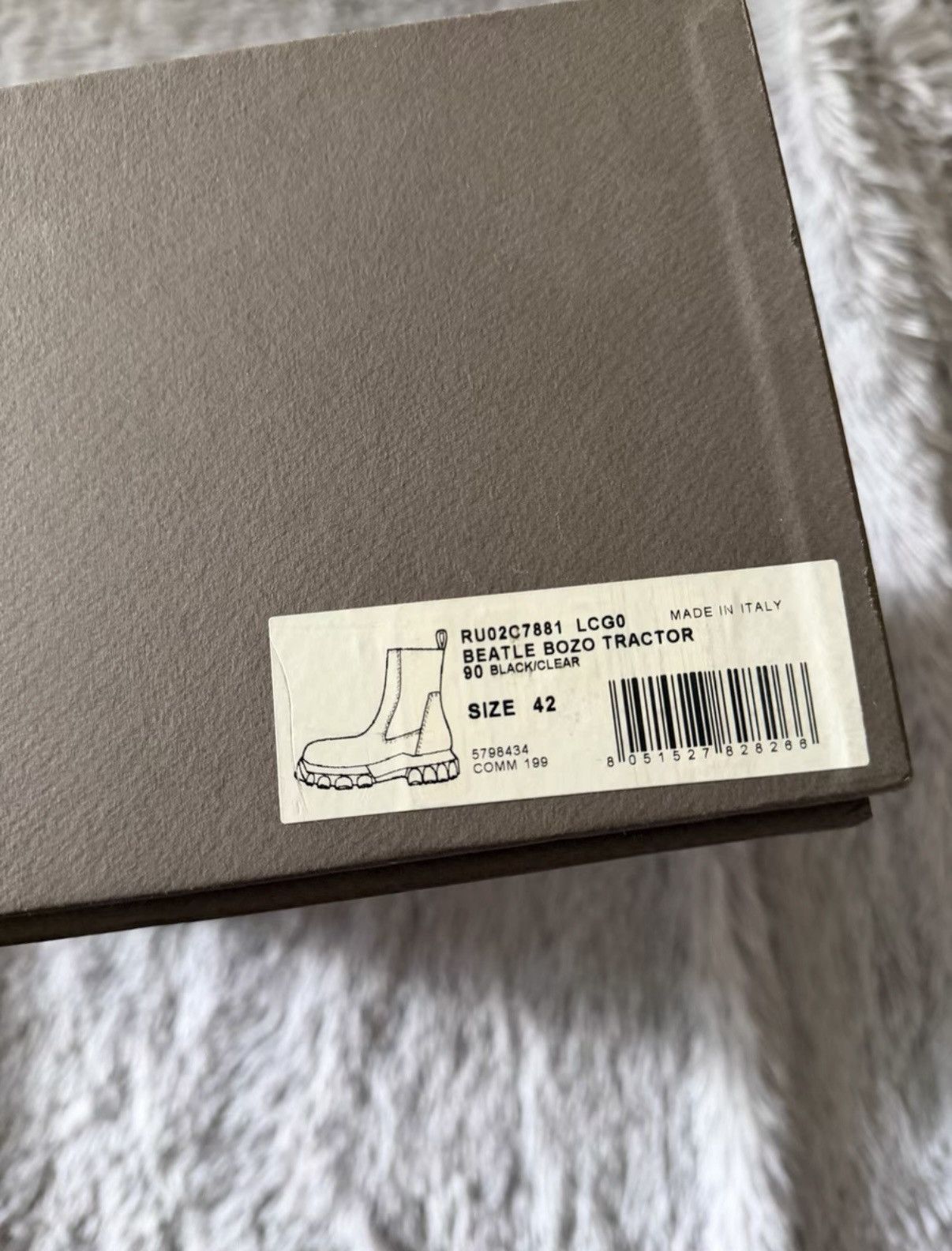 Rick Owens Rick Owens transparent crystal sole suede platform boots Size US 8.5 / EU 41-42 - 7 Thumbnail