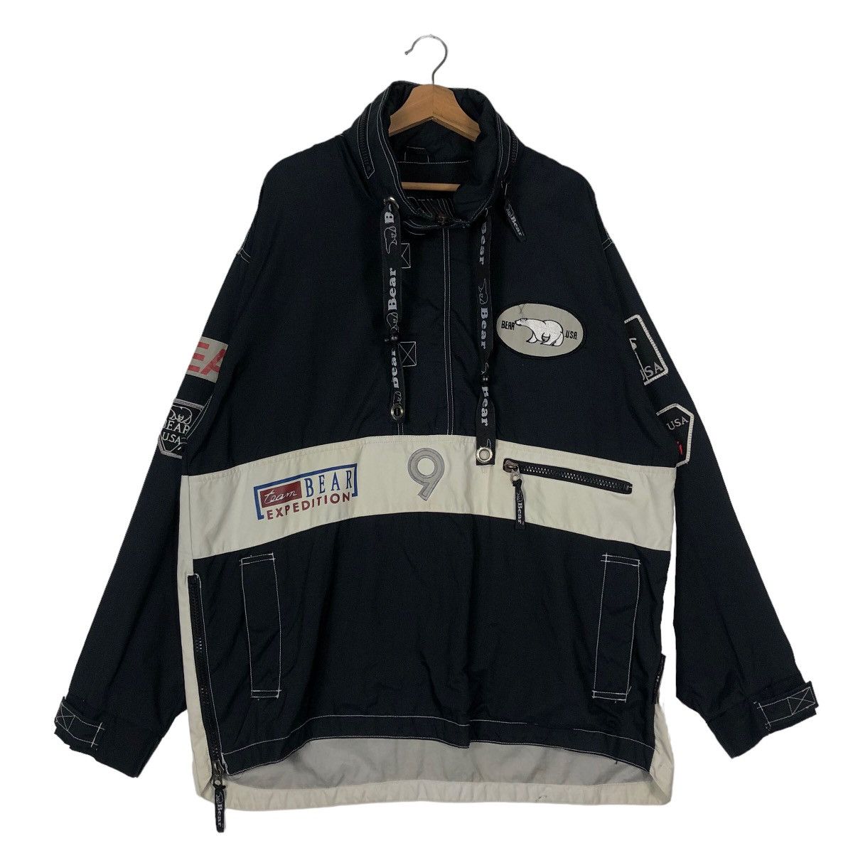 Japanese Brand 🔥90’s Oversized Ski Jacket Bear Hunting Survival Design Size US L / EU 52-54 / 3 - 1 Thumbnail