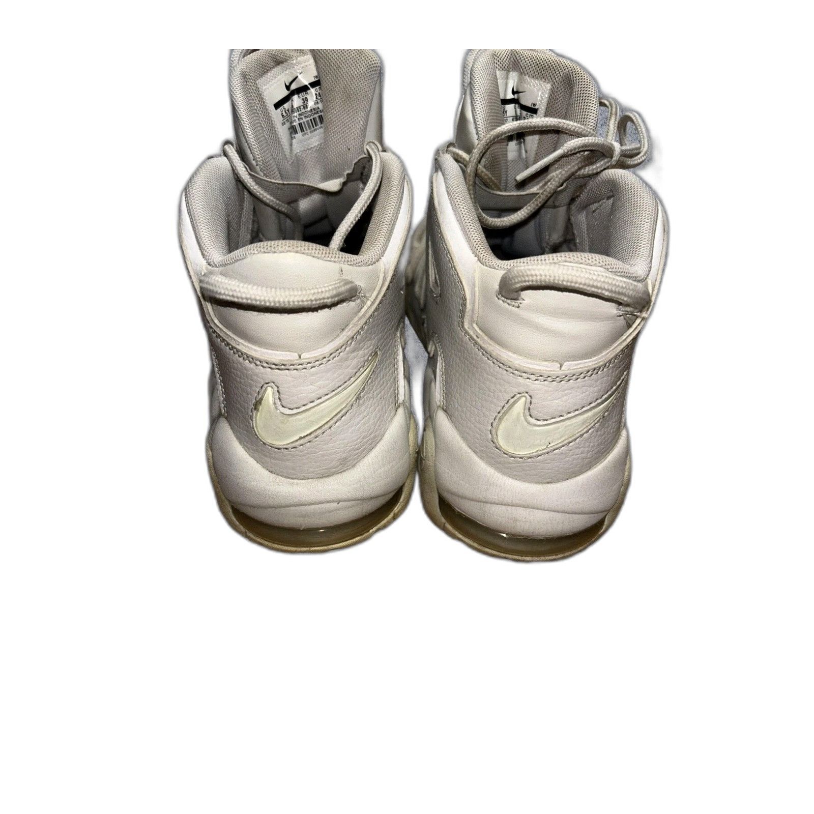 Nike Nike Air More Uptempo Light Bone 2017 Mens Youth 6.5 Y White Size US XXS / EU 40 - 3 Thumbnail